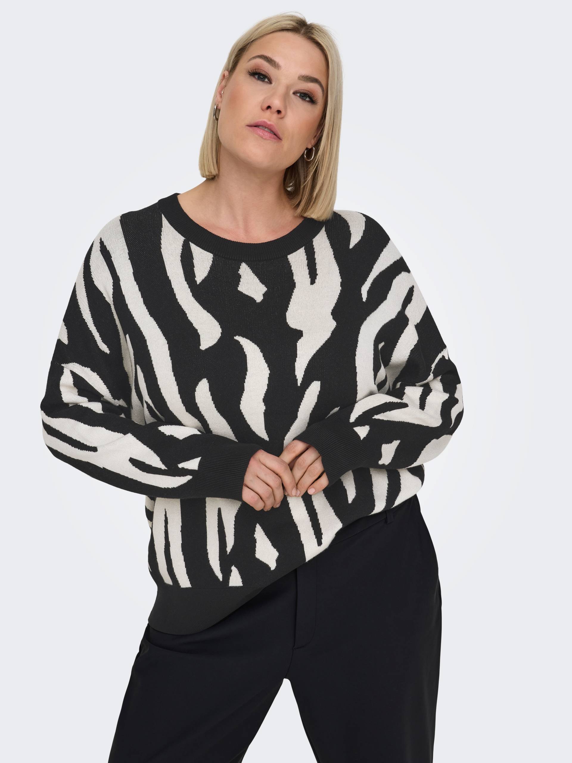 ONLY CARMAKOMA Strickpullover »CARMONTANA LS JQ LOOSE O-NECK KNT« ONLY CARMAKOMA Strickpullover »CARMONTANA LS JQ LOOSE O-NECK KNT« von ONLY CARMAKOMA