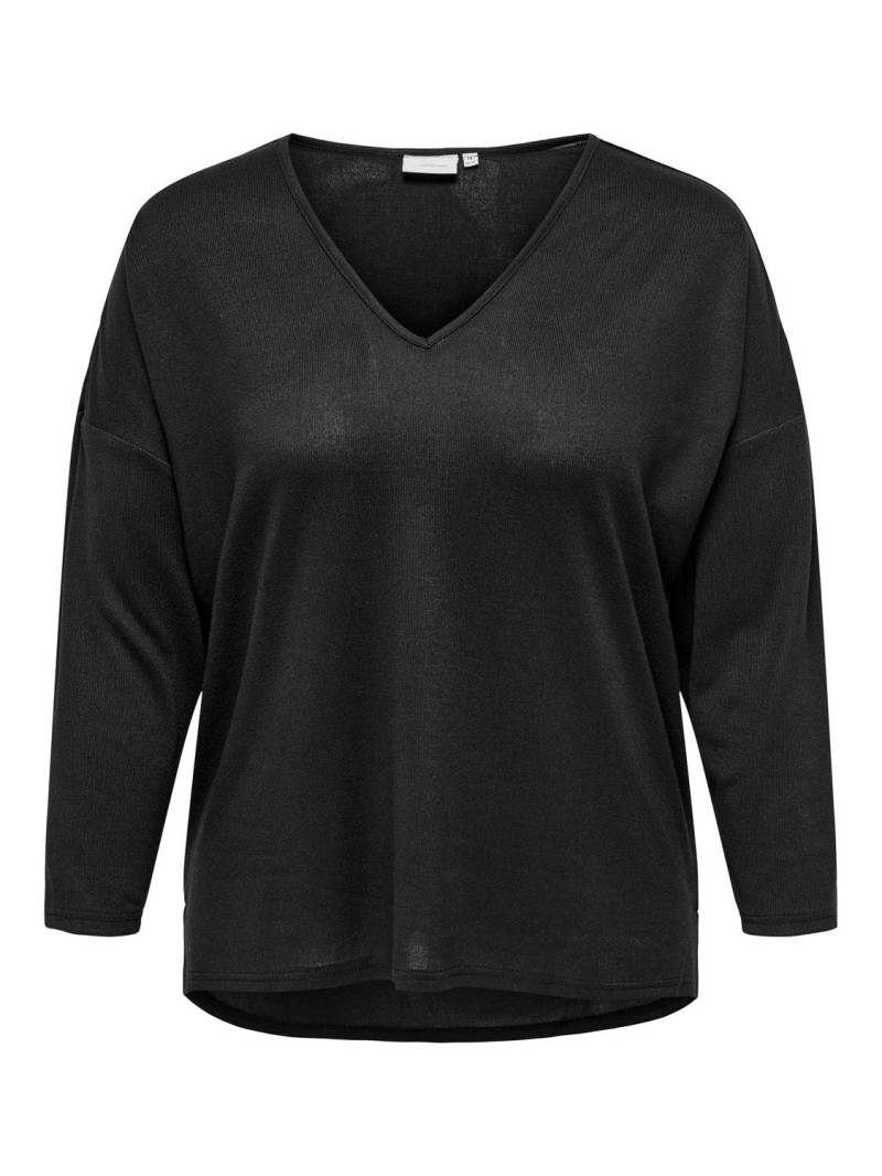 ONLY CARMAKOMA V-Shirt »CARALBA MIRSE 4/5 V-NECK TOP JRS« von ONLY CARMAKOMA