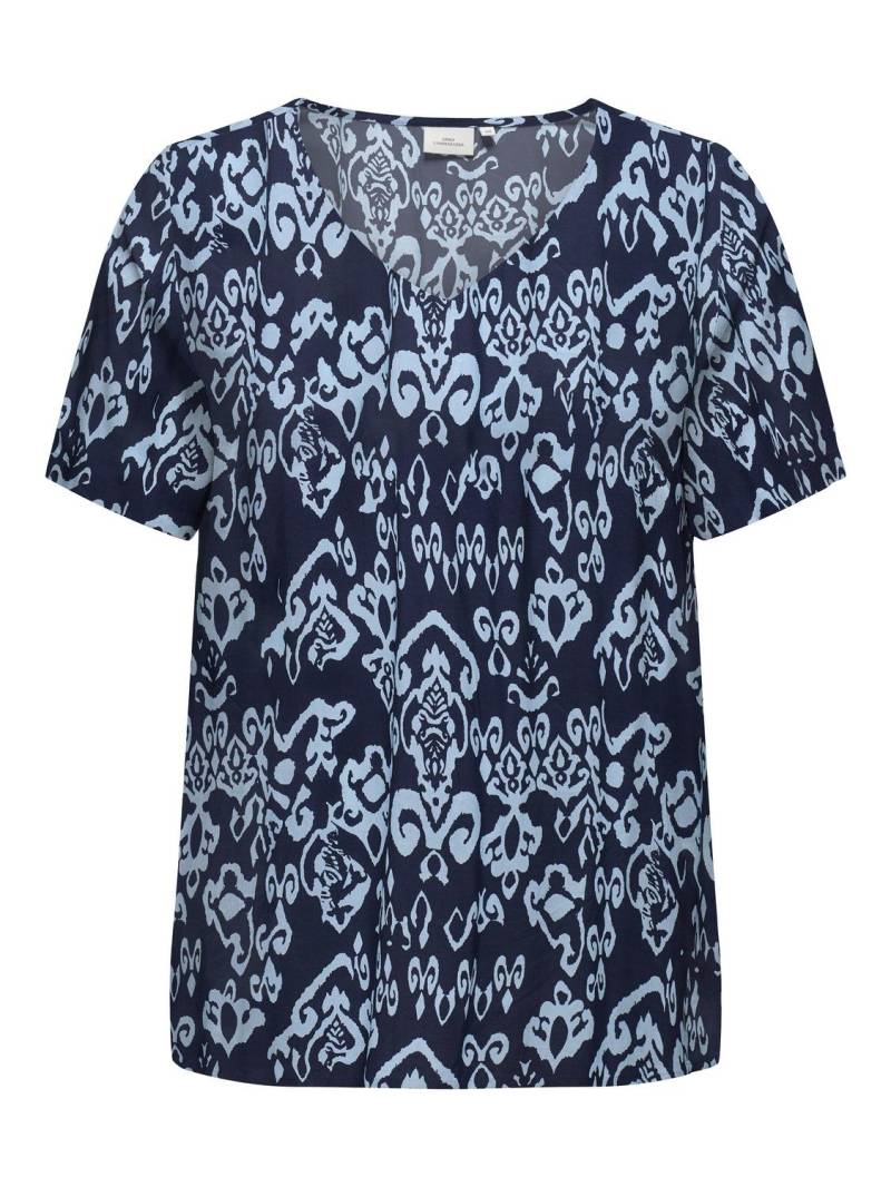 ONLY CARMAKOMA V-Shirt »CARMARRAKESH LIFE SS TOP V-NECK AOP« von ONLY CARMAKOMA