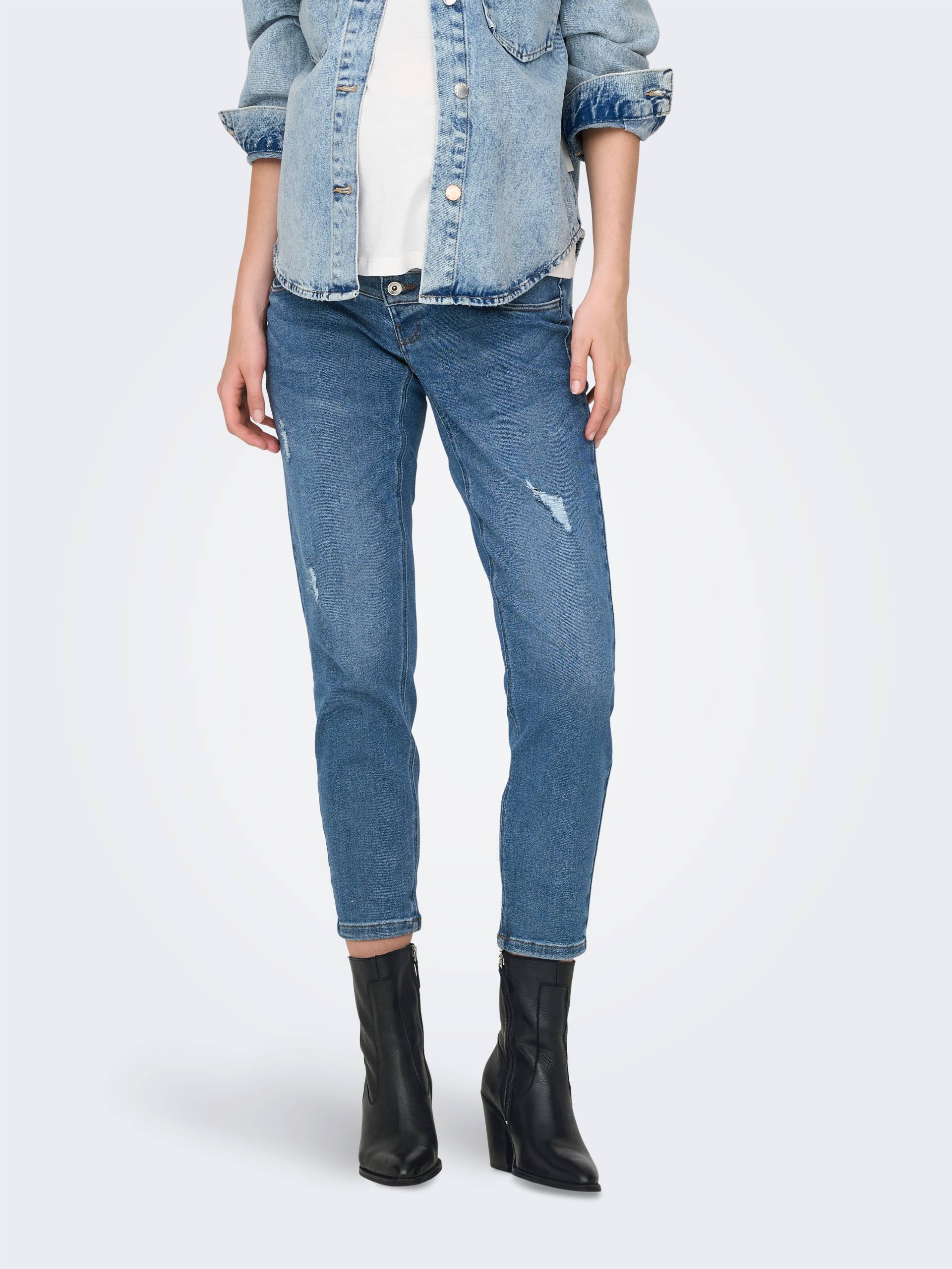 ONLY MATERNITY Umstandsjeans »OLMCATWALK HW MOM AK DES DNM PIM040 NOOS« ONLY MATERNITY Umstandsjeans »OLMCATWALK HW MOM AK DES DNM PIM040 NOOS« von ONLY MATERNITY