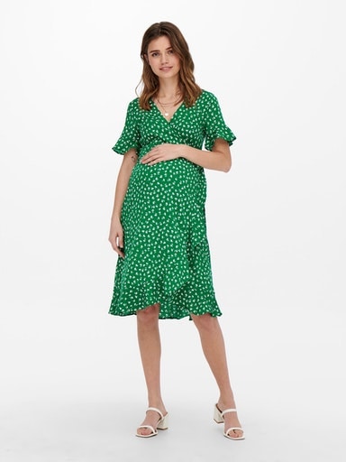 ONLY MATERNITY Umstandskleid »OLMOLIVIA S/S WRAP DRESS WVN NOOS« von ONLY MATERNITY