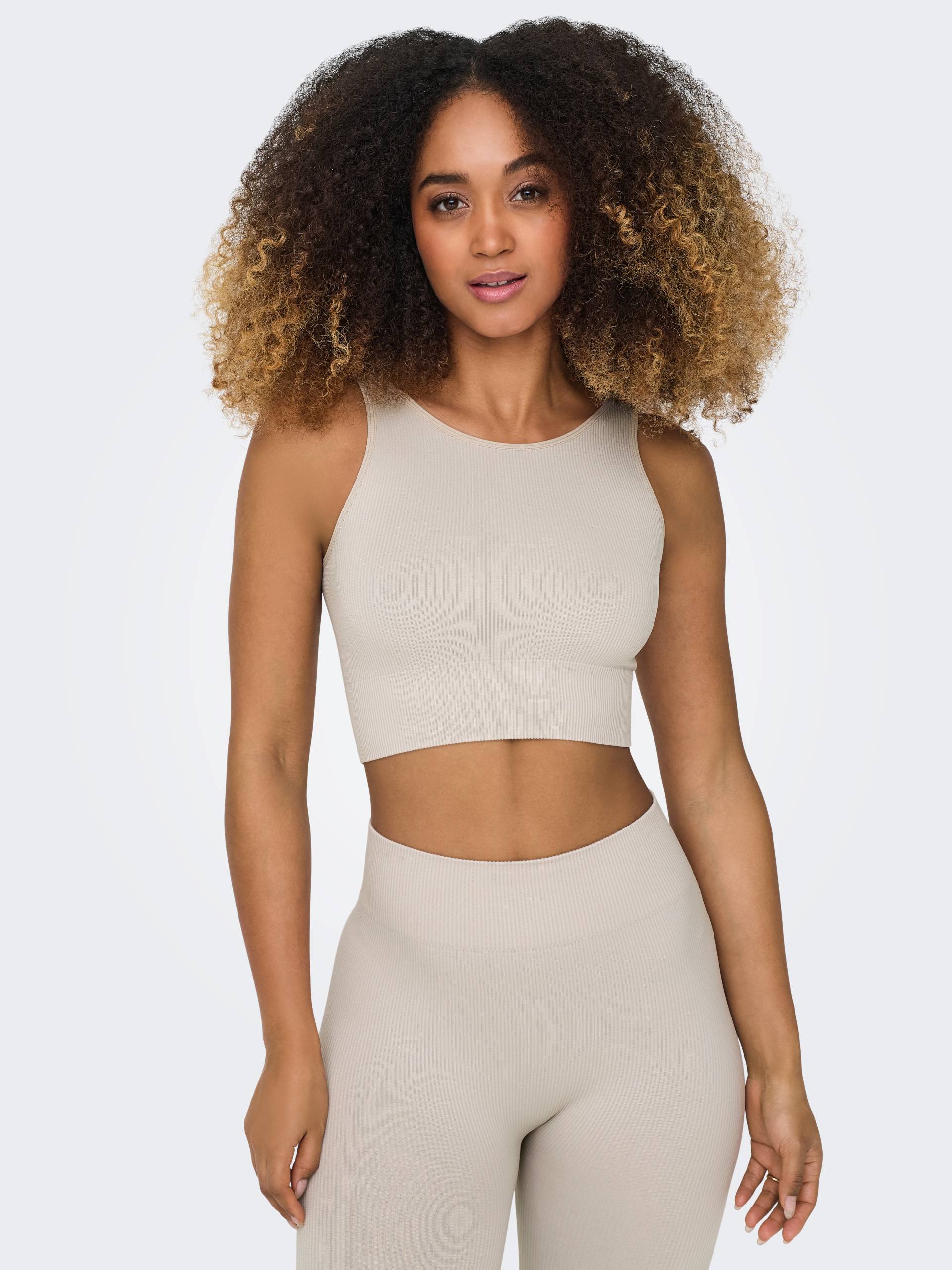 ONLY Play Trainingstop »ONPJAIA LIFE«, Cropped Fit, in feiner Rippstruktur ONLY Play Trainingstop »ONPJAIA LIFE«, Cropped Fit, in feiner Rippstruktur von ONLY Play