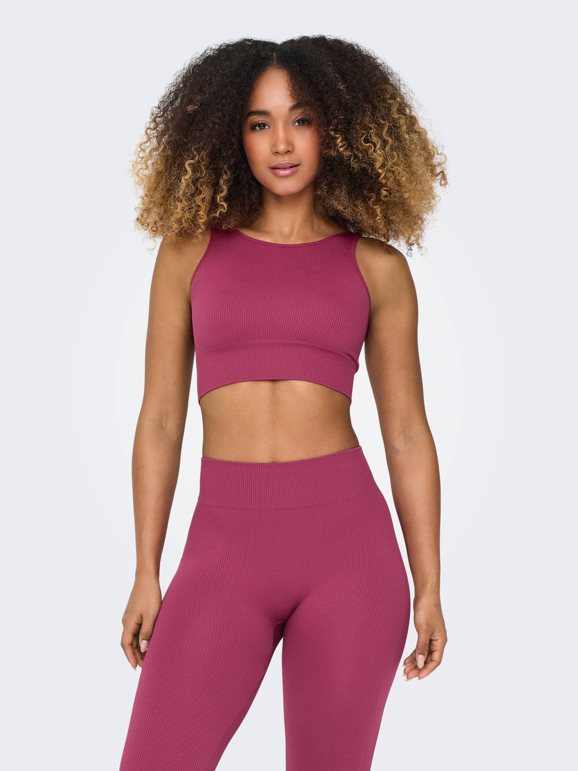 ONLY Play Trainingstop »ONPJAIA LIFE«, Cropped Fit, in feiner Rippstruktur ONLY Play Trainingstop »ONPJAIA LIFE«, Cropped Fit, in feiner Rippstruktur von ONLY Play