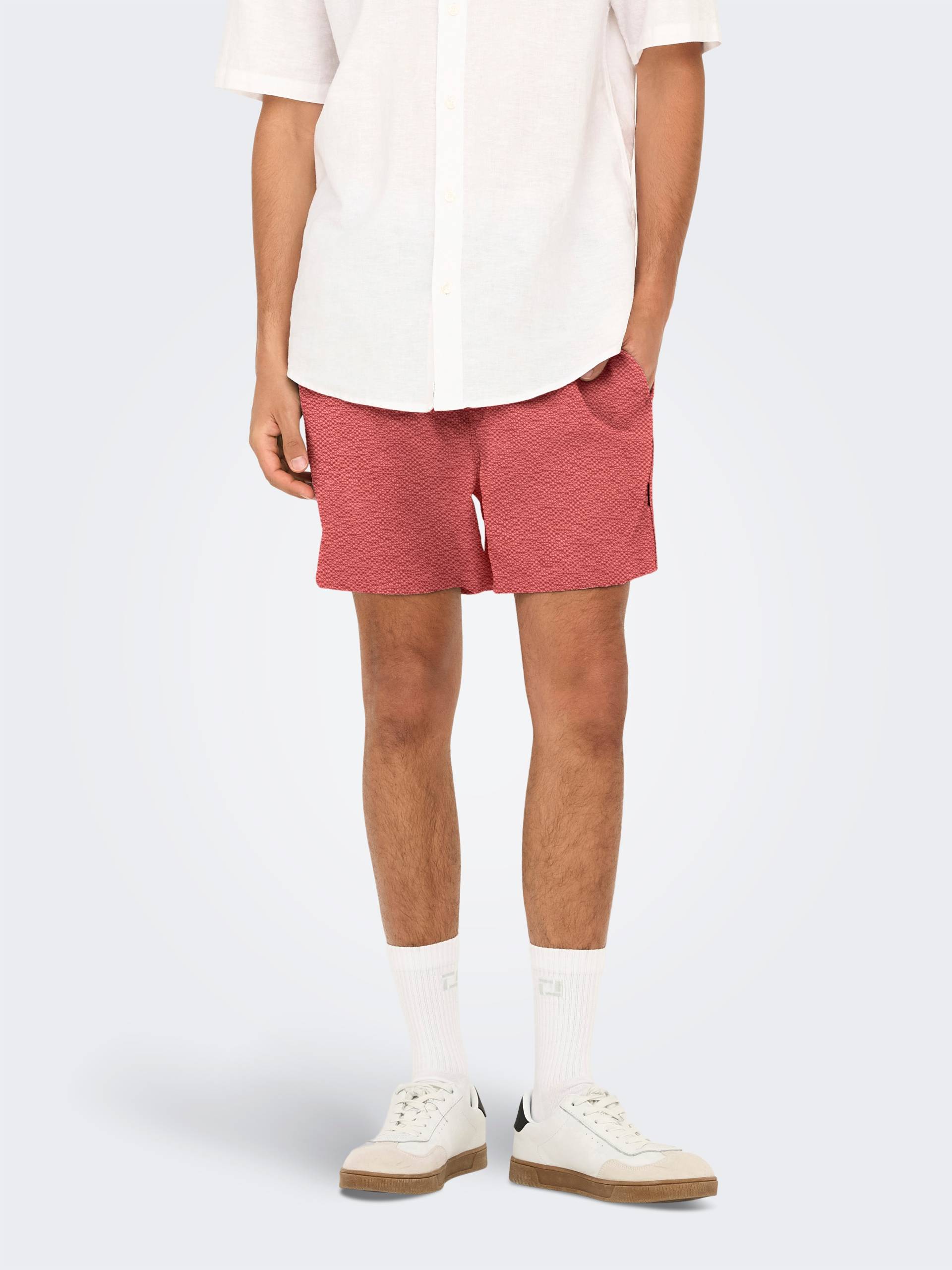 ONLY & SONS Badeshorts »ONSTED LIFE SOLID SEERSUCKER SWIM NOOS« ONLY & SONS Badeshorts »ONSTED LIFE SOLID SEERSUCKER SWIM NOOS« von ONLY & SONS