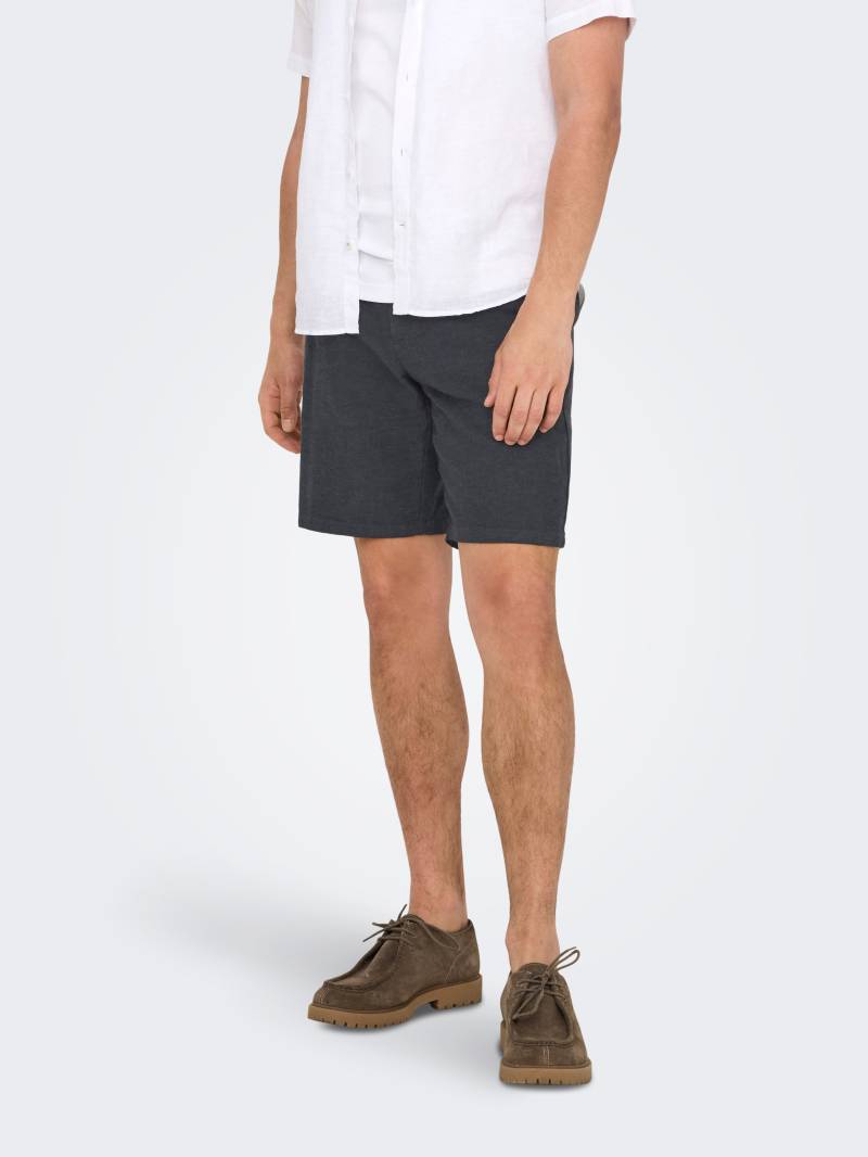 ONLY & SONS Chinoshorts »ONSMARK 0011 COTTON LINEN SHORTS NOOS« von ONLY & SONS