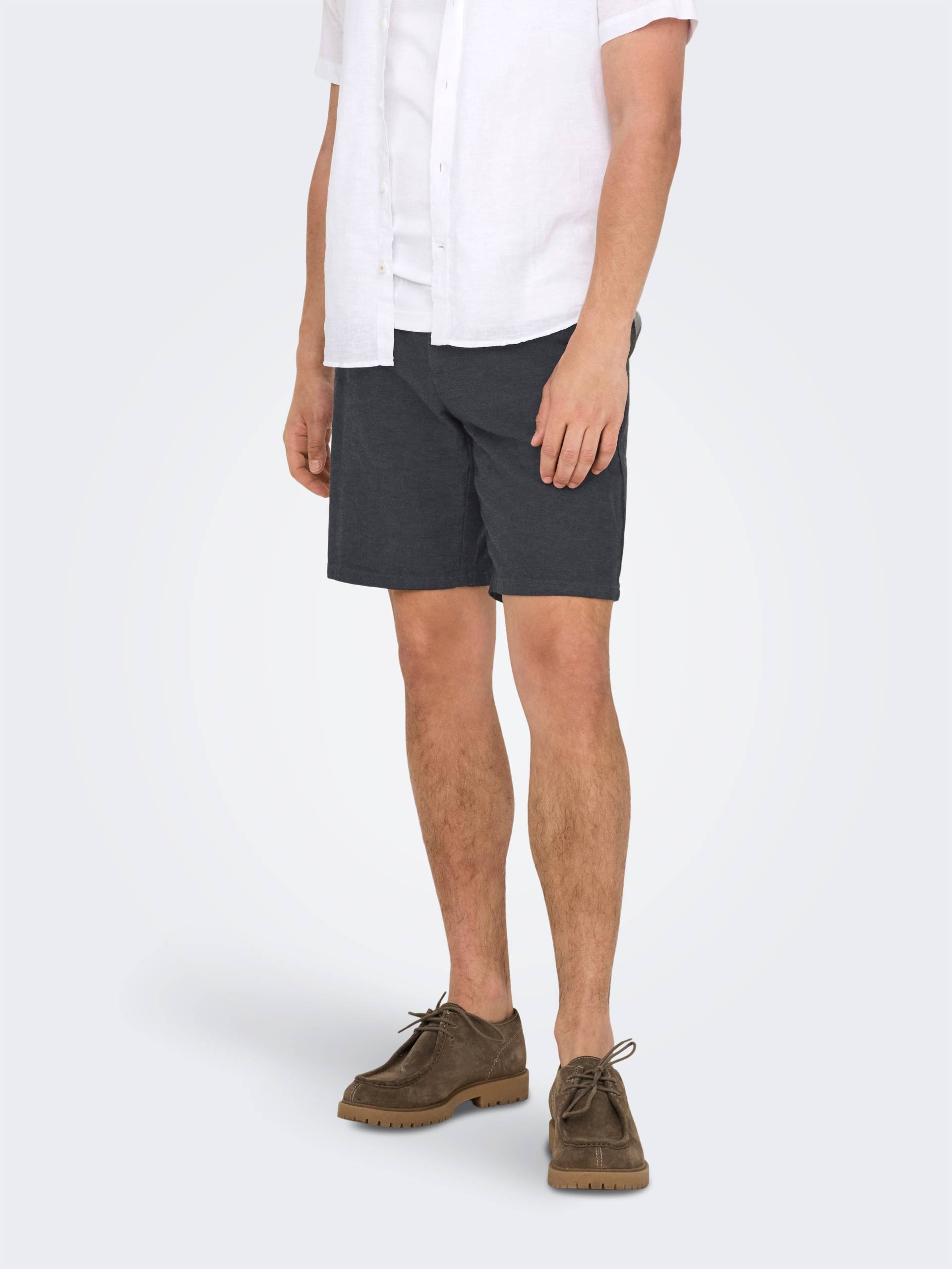 ONLY & SONS Chinoshorts »ONSMARK 0011 COTTON LINEN SHORTS NOOS« ONLY & SONS Chinoshorts »ONSMARK 0011 COTTON LINEN SHORTS NOOS« von ONLY & SONS