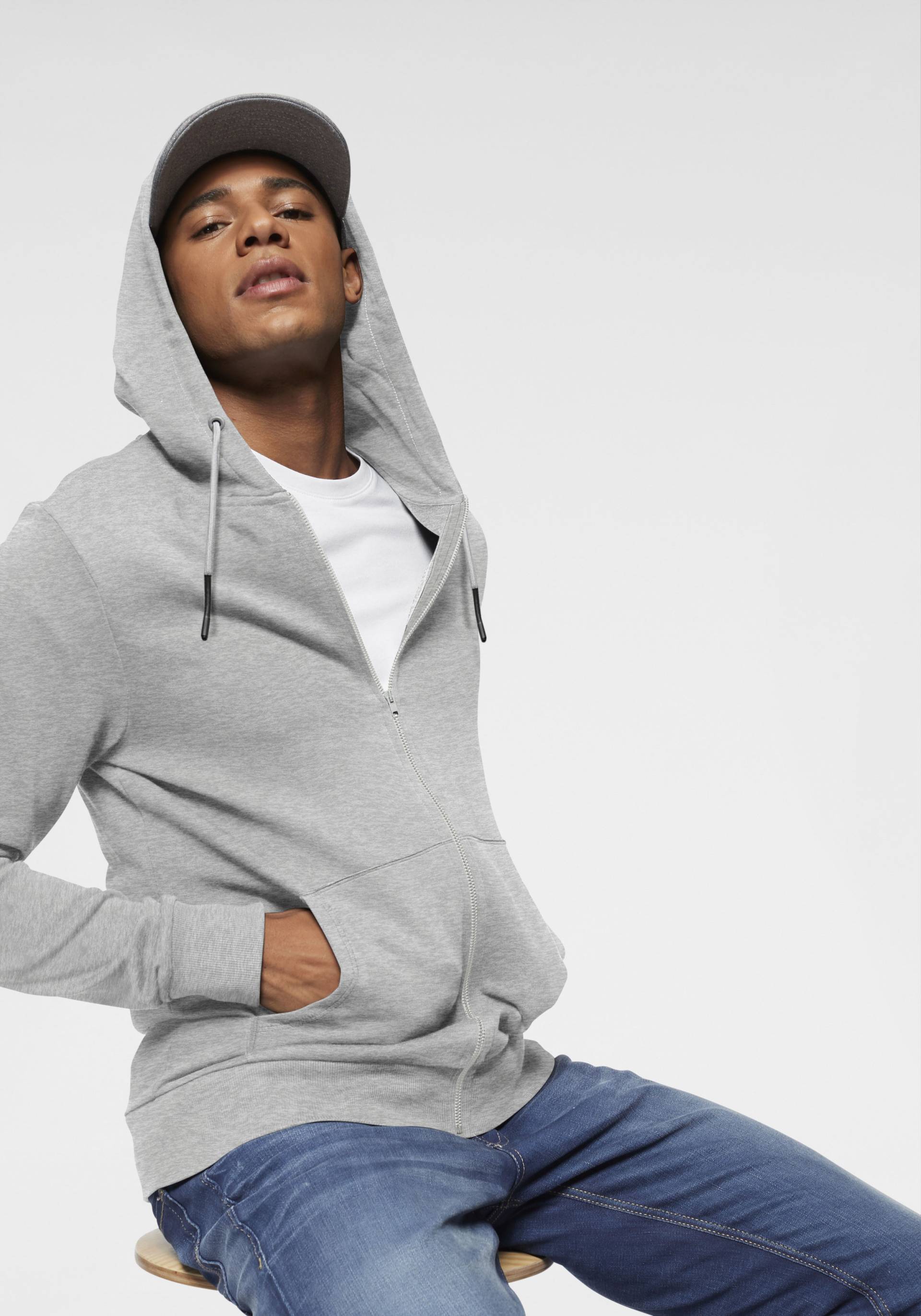 ONLY & SONS Kapuzensweatjacke »CERES LIFE ZIP THR. HOODIE SWEAT« ONLY & SONS Kapuzensweatjacke »CERES LIFE ZIP THR. HOODIE SWEAT« von ONLY & SONS