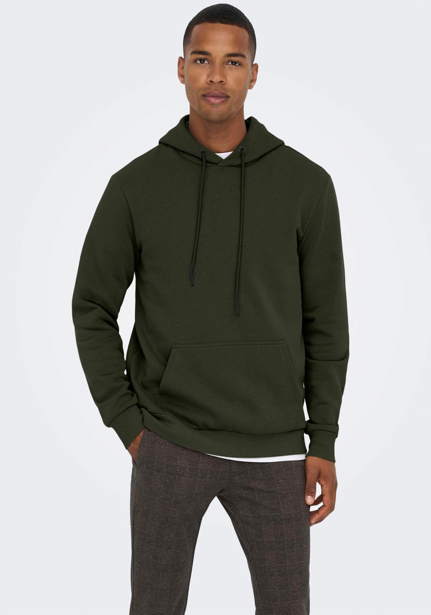 ONLY & SONS Kapuzensweatshirt »ONSCERES HOODIE SWEAT NOOS« von ONLY & SONS