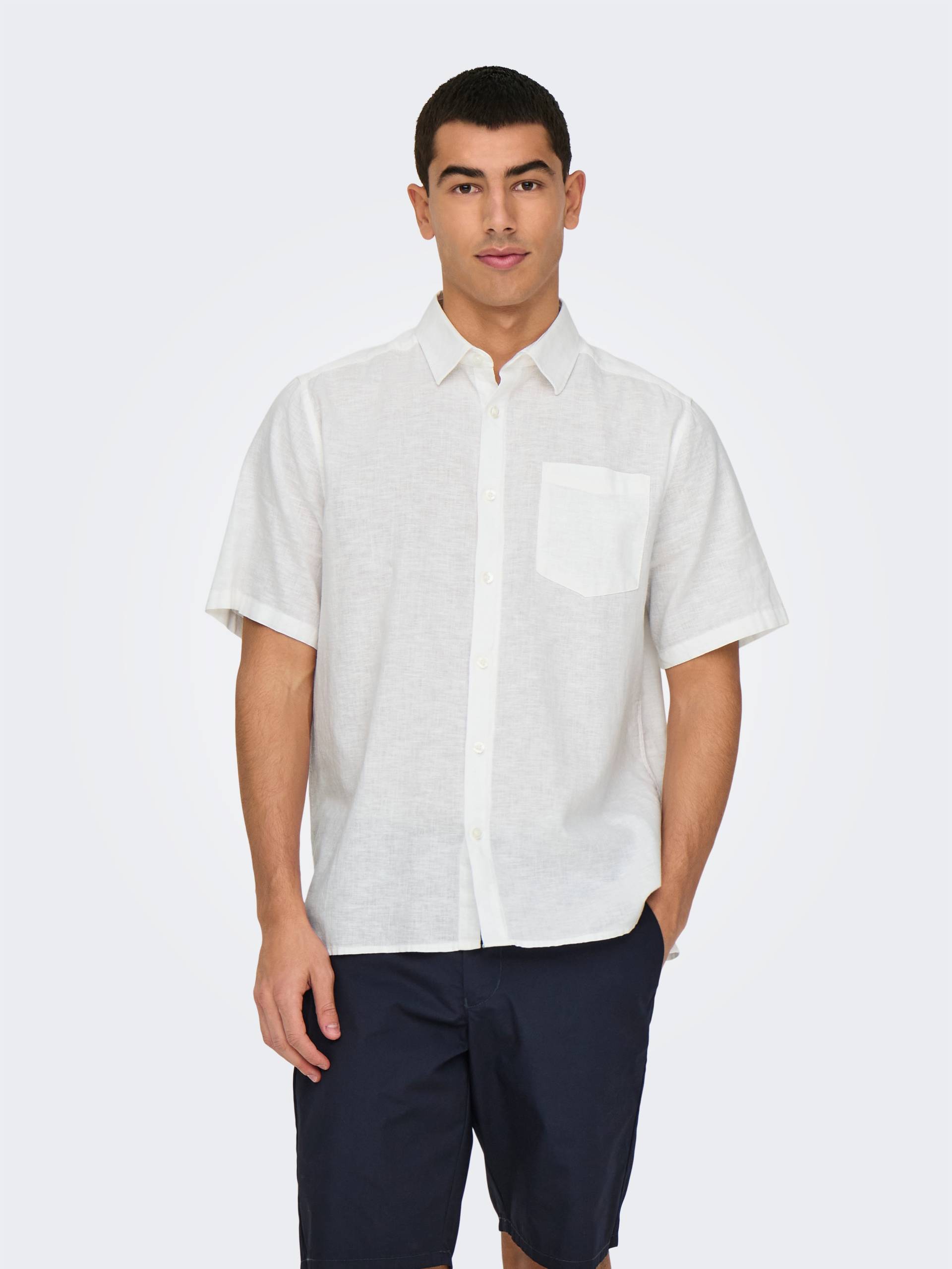 ONLY & SONS Kurzarmhemd »ONSCAIDEN LIFE REG SS 1 PKT SHIRT« ONLY & SONS Kurzarmhemd »ONSCAIDEN LIFE REG SS 1 PKT SHIRT« von ONLY & SONS