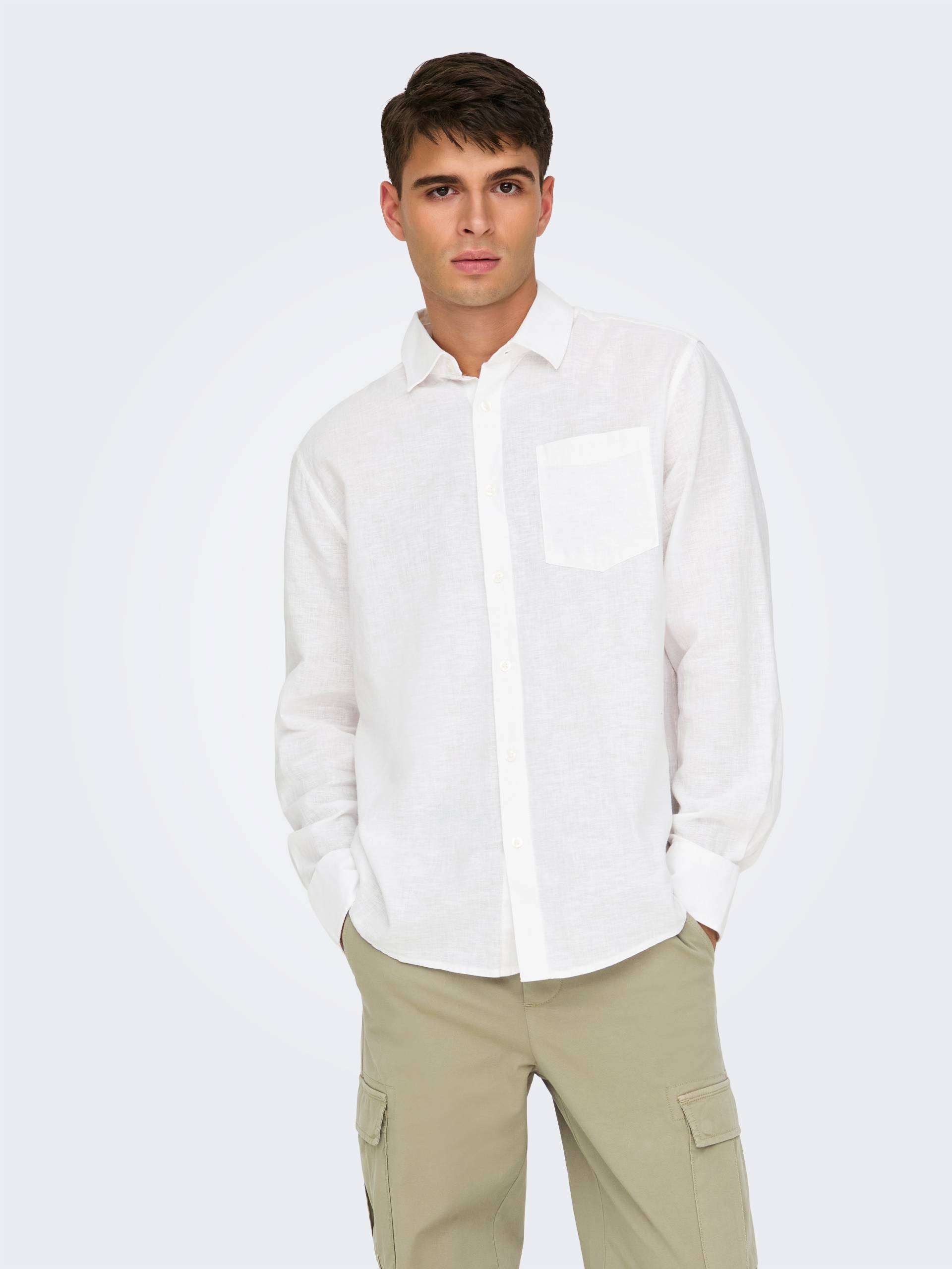 ONLY & SONS Langarmhemd »ONSCAIDEN LIFE REG LS 1 PKT SHIRT NOOS« ONLY & SONS Langarmhemd »ONSCAIDEN LIFE REG LS 1 PKT SHIRT NOOS« von ONLY & SONS