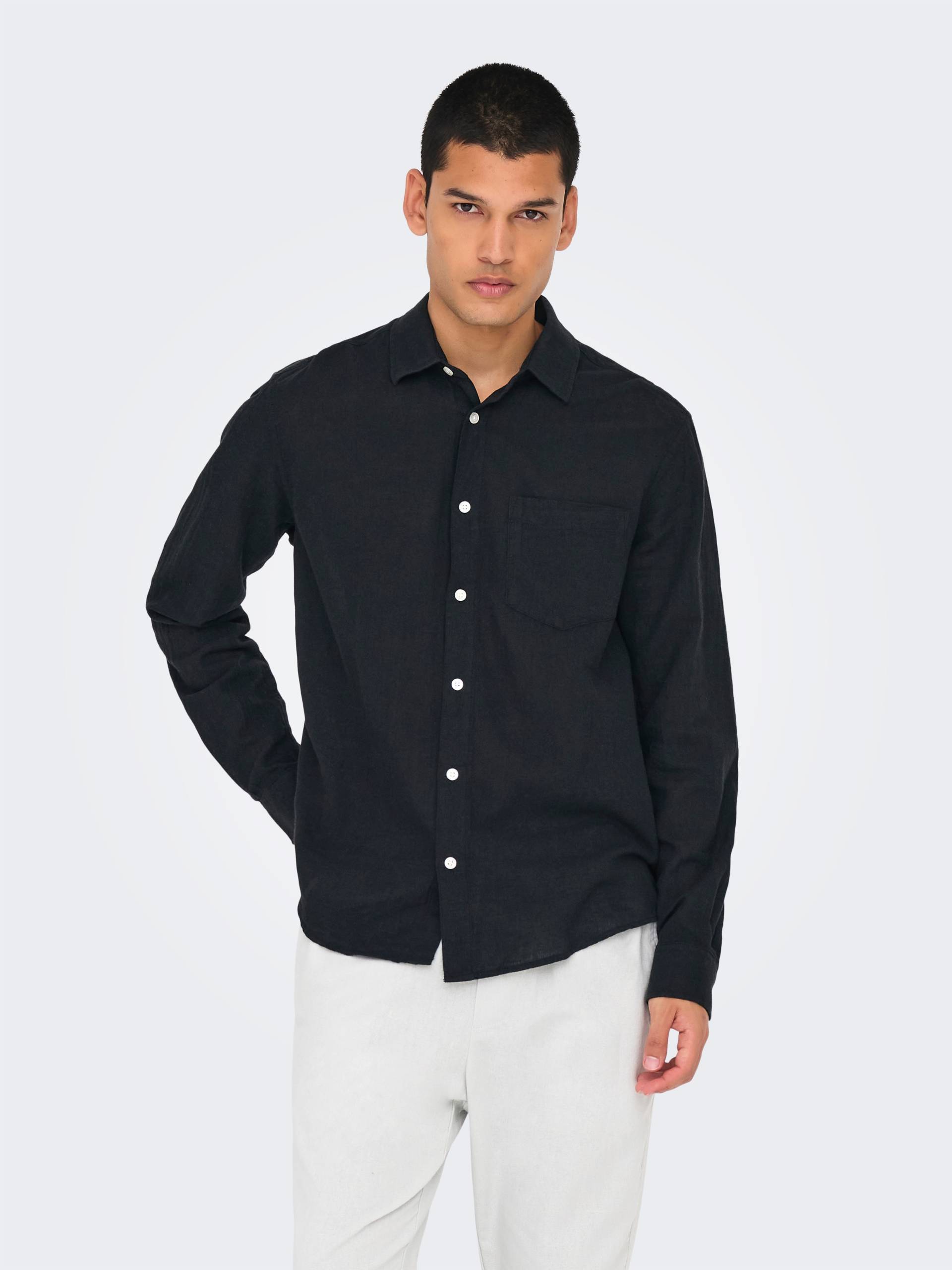 ONLY & SONS Langarmhemd »ONSCAIDEN LIFE REG LS 1 PKT SHIRT NOOS« ONLY & SONS Langarmhemd »ONSCAIDEN LIFE REG LS 1 PKT SHIRT NOOS« von ONLY & SONS