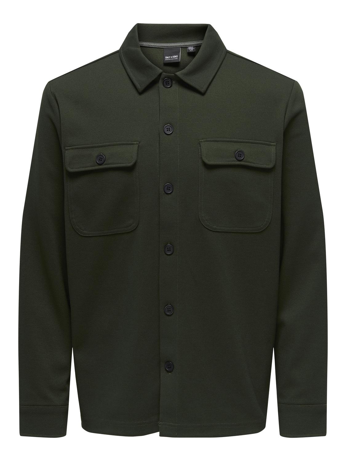 ONLY & SONS Langarmhemd »ONSNEWKODYL OVERSHIRT SWEAT NOOS« von ONLY & SONS