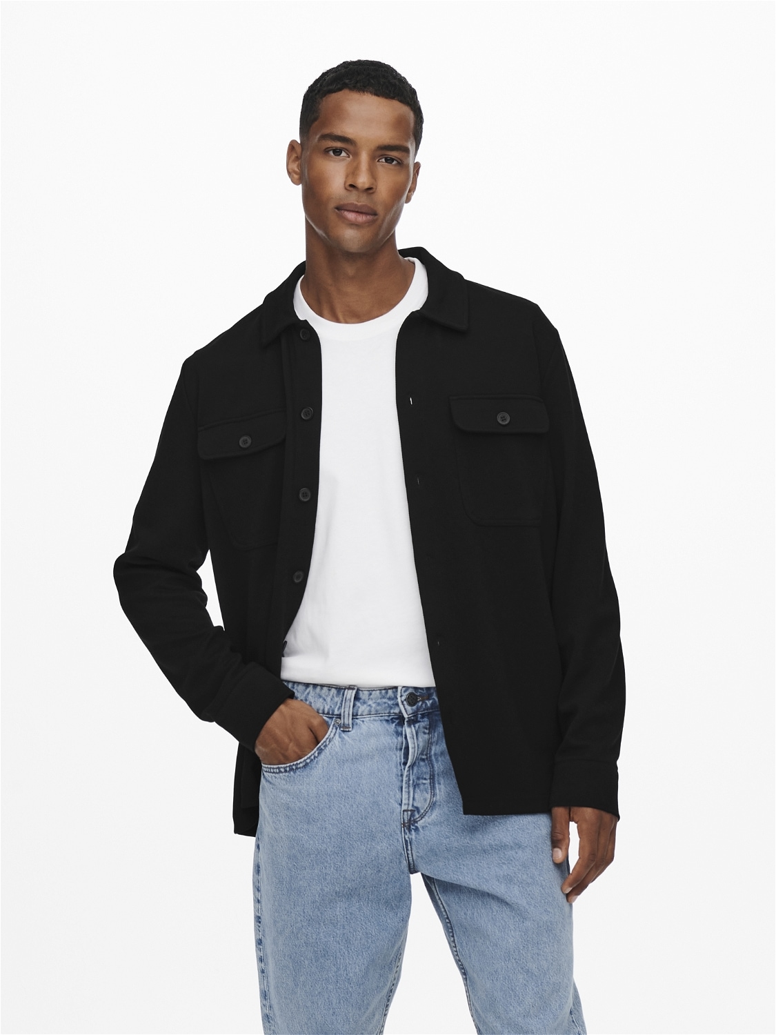 ONLY & SONS Langarmhemd »ONSNEWKODYL OVERSHIRT SWEAT NOOS« ONLY & SONS Langarmhemd »ONSNEWKODYL OVERSHIRT SWEAT NOOS« von ONLY & SONS