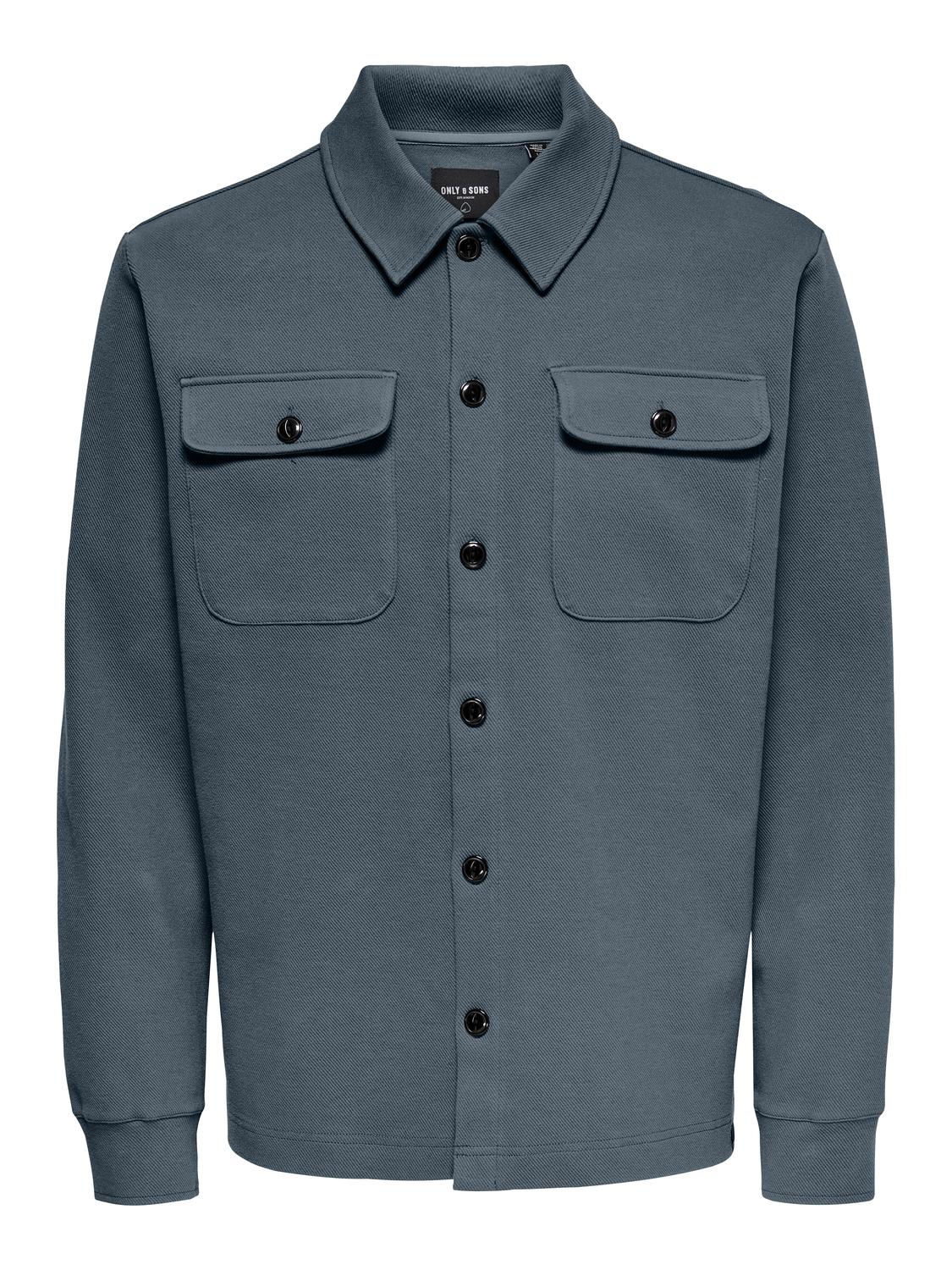 ONLY & SONS Langarmhemd »ONSNEWKODYL OVERSHIRT SWEAT NOOS« von ONLY & SONS