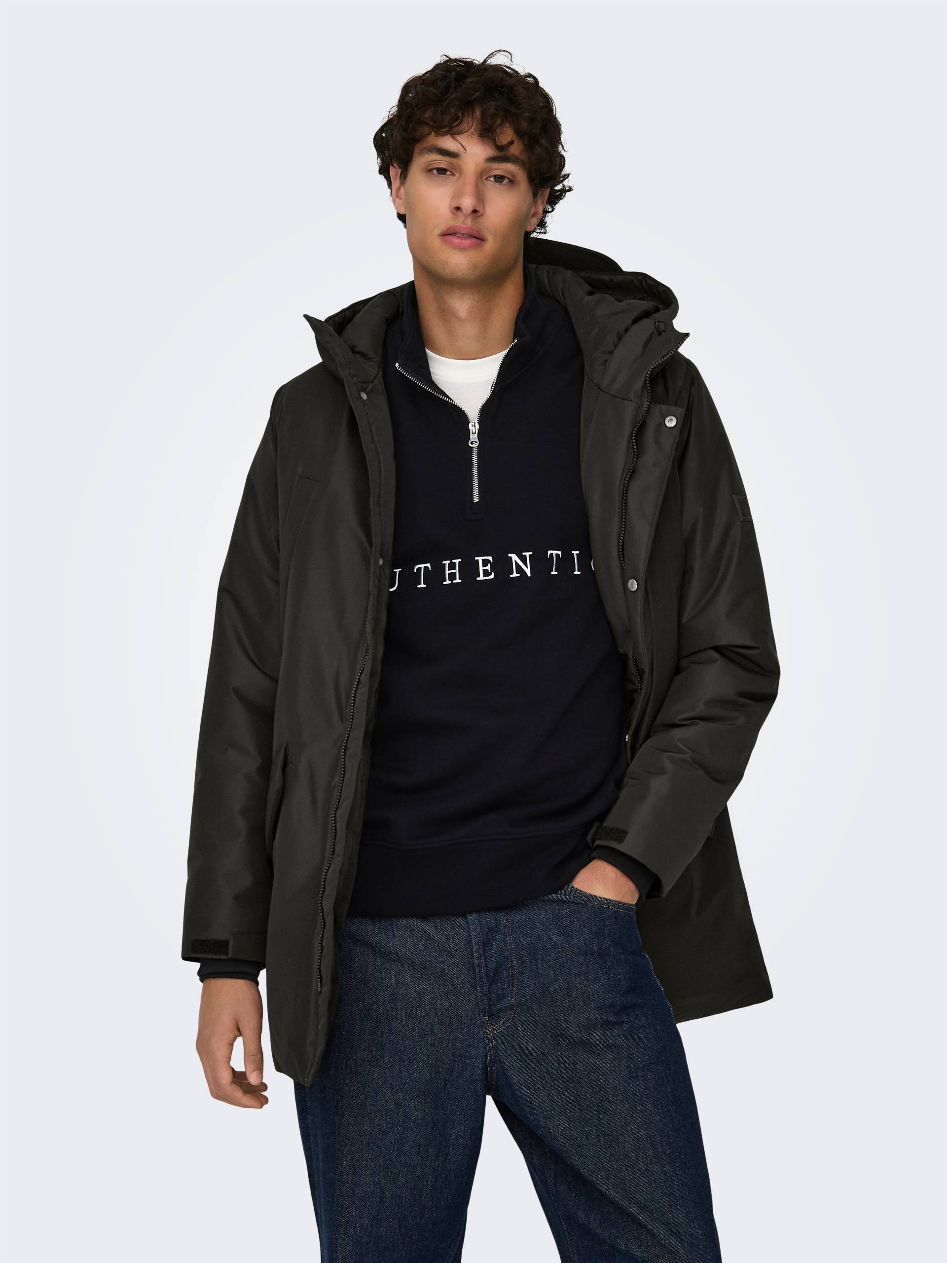 ONLY & SONS Outdoorjacke »ONSCARL LIFE PARKA OTW«, mit Kapuze ONLY & SONS Outdoorjacke »ONSCARL LIFE PARKA OTW«, mit Kapuze von ONLY & SONS