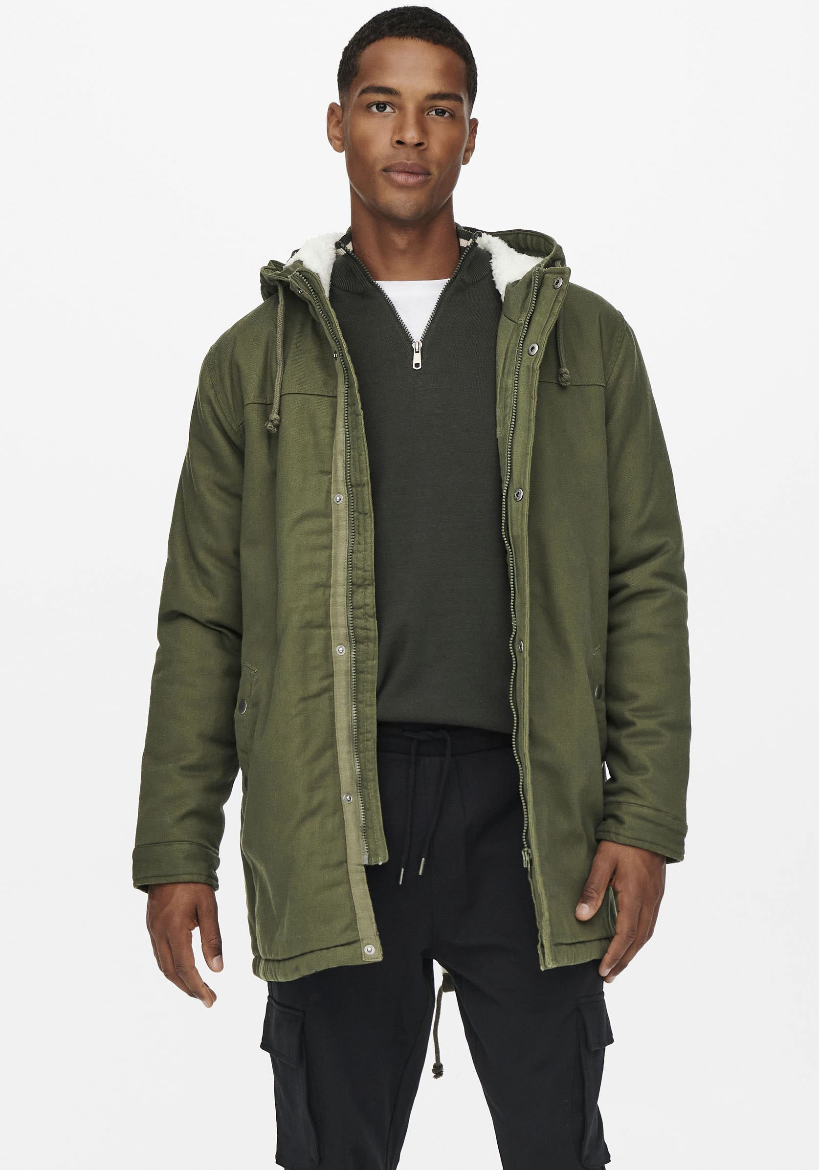 ONLY & SONS Parka »ONSALEXANDER LIFE PARKA OTW VD«, mit Kapuze ONLY & SONS Parka »ONSALEXANDER LIFE PARKA OTW VD«, mit Kapuze von ONLY & SONS