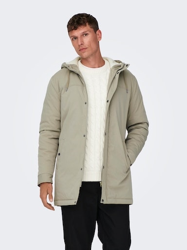 ONLY & SONS Parka »ONSALEXANDER LIFE PARKA OTW VD«, mit Kapuze von ONLY & SONS