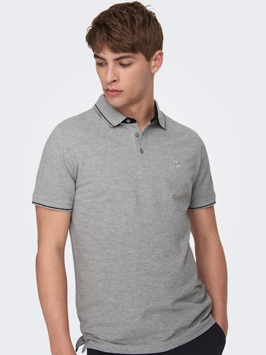 ONLY & SONS Poloshirt »ONSFLETCHER SLIM SS POLO NOOS« ONLY & SONS Poloshirt »ONSFLETCHER SLIM SS POLO NOOS« von ONLY & SONS