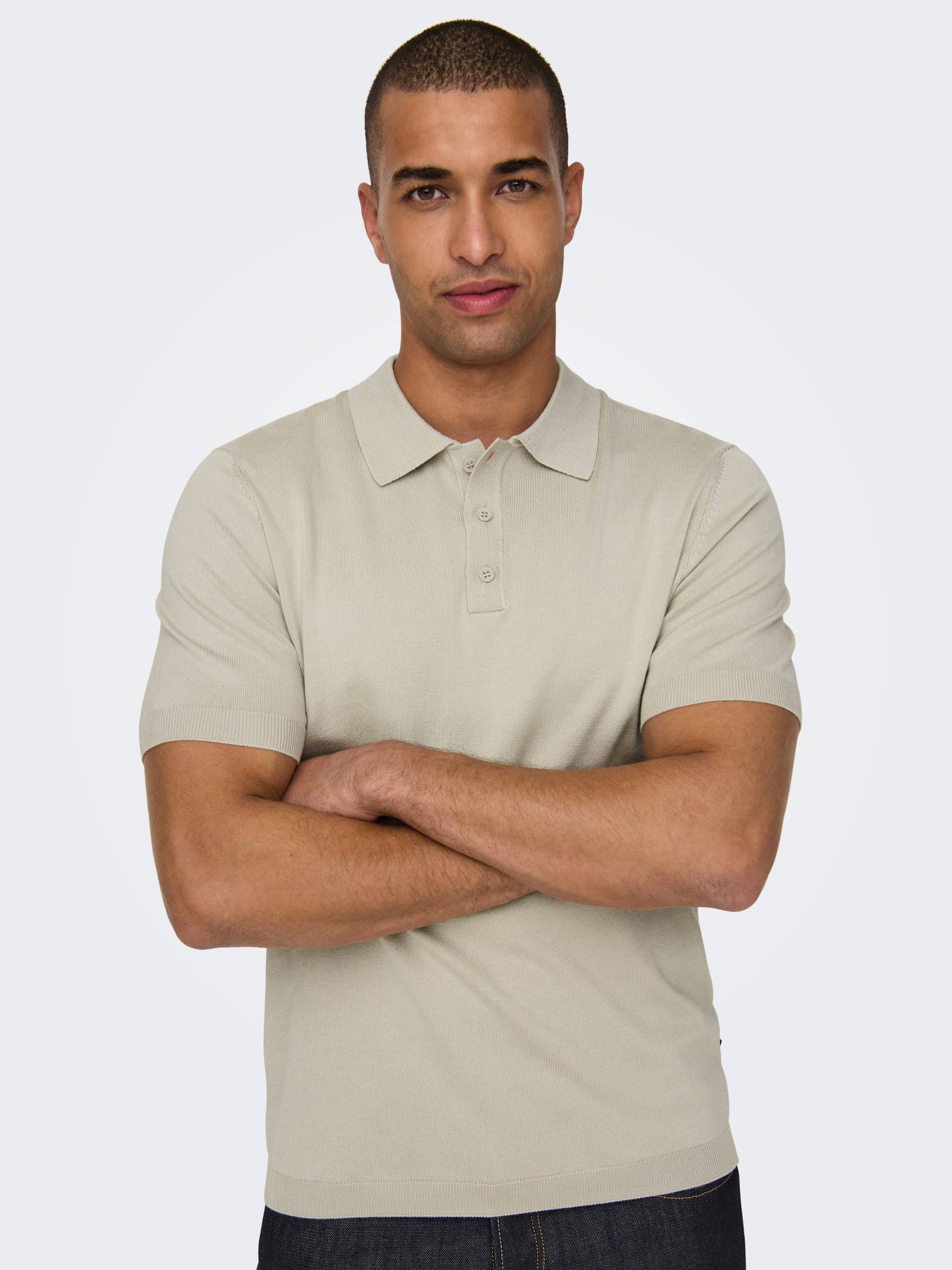 ONLY & SONS Poloshirt »ONSWYLER LIFE REG 14 SS POLO KNIT NOOS« ONLY & SONS Poloshirt »ONSWYLER LIFE REG 14 SS POLO KNIT NOOS« von ONLY & SONS