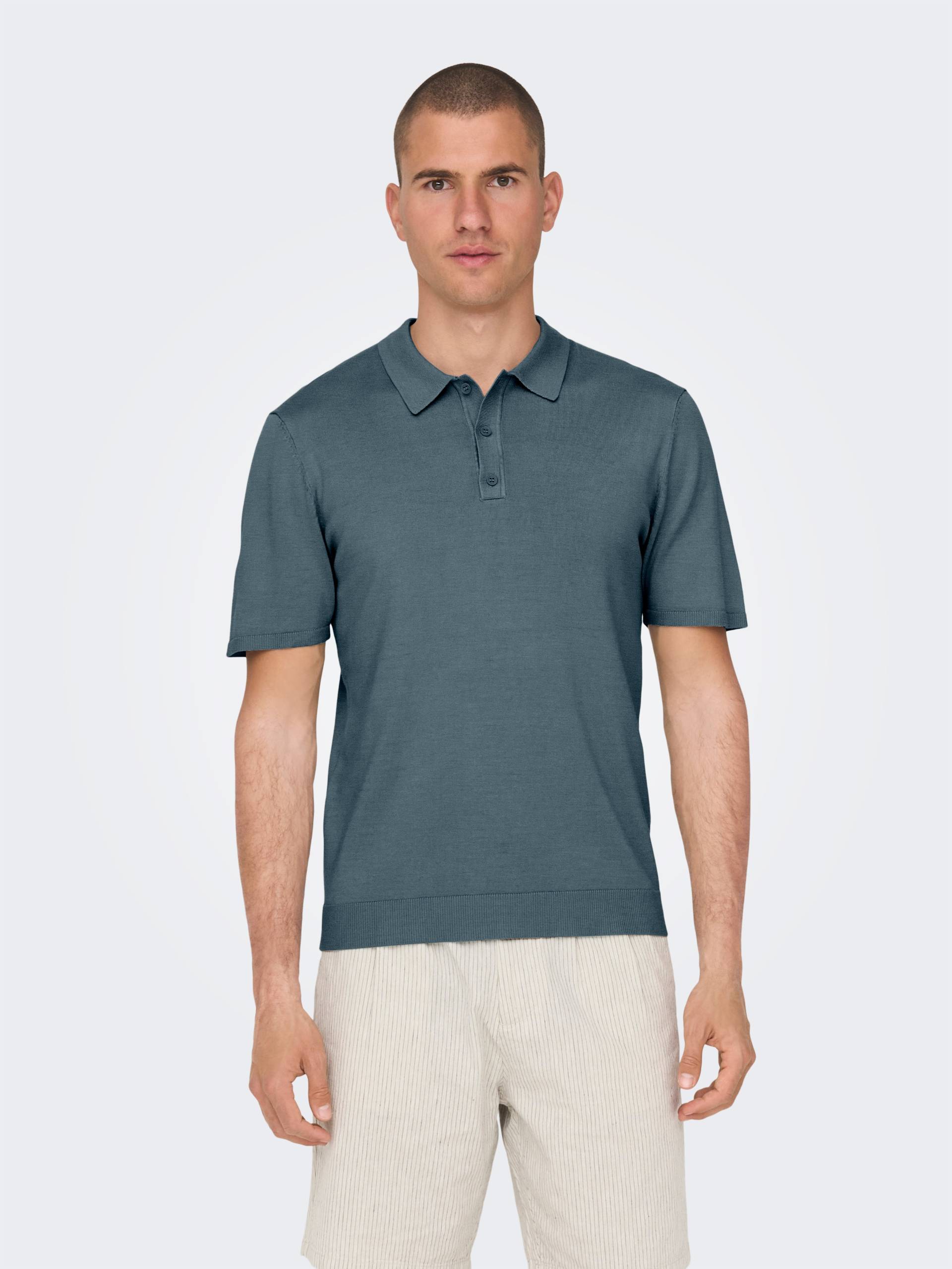 ONLY & SONS Poloshirt »ONSWYLER LIFE REG 14 SS POLO KNIT NOOS« ONLY & SONS Poloshirt »ONSWYLER LIFE REG 14 SS POLO KNIT NOOS« von ONLY & SONS