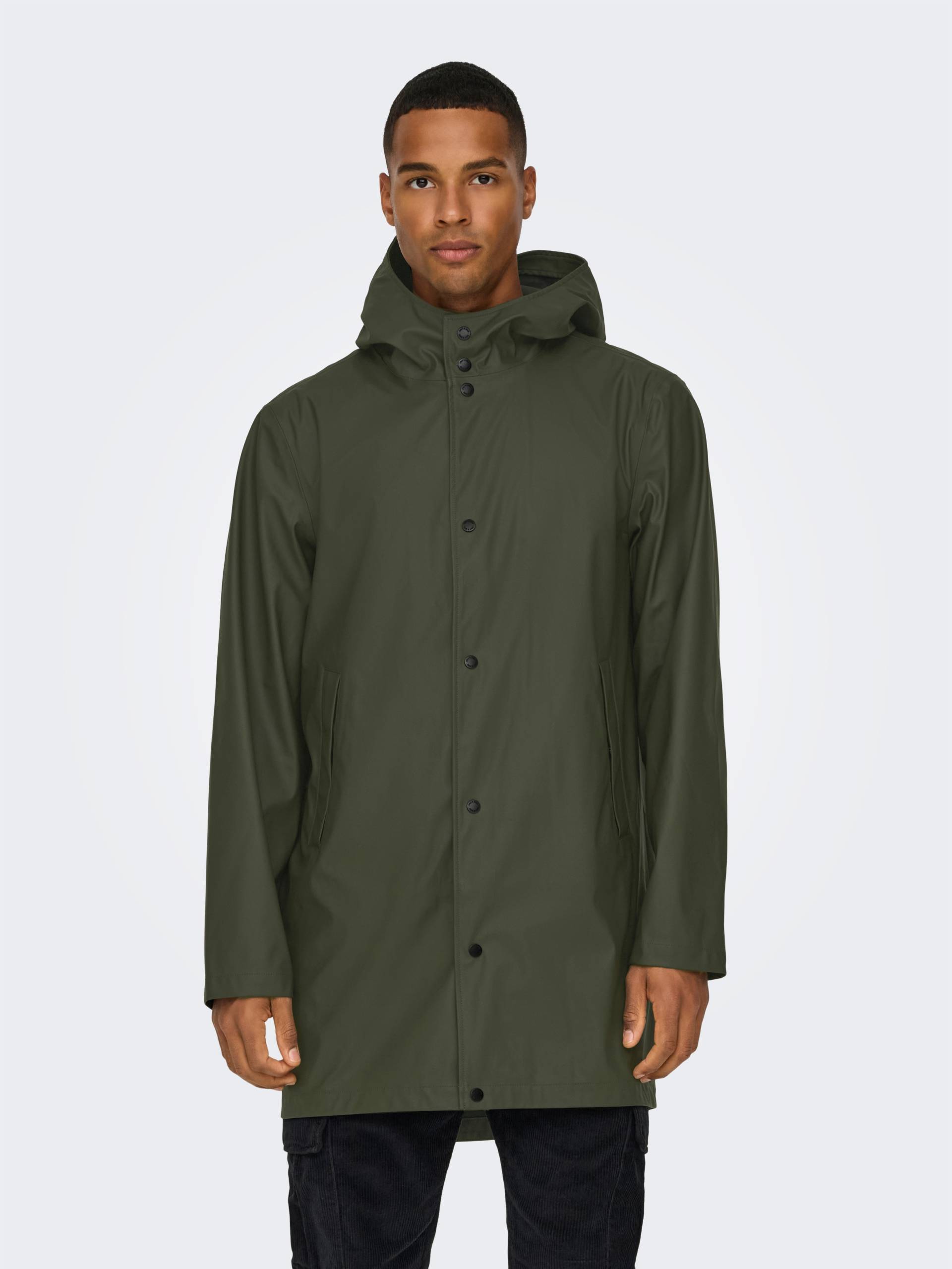 ONLY & SONS Regenmantel »ONSLUCA RAIN COAT OTW« ONLY & SONS Regenmantel »ONSLUCA RAIN COAT OTW« von ONLY & SONS
