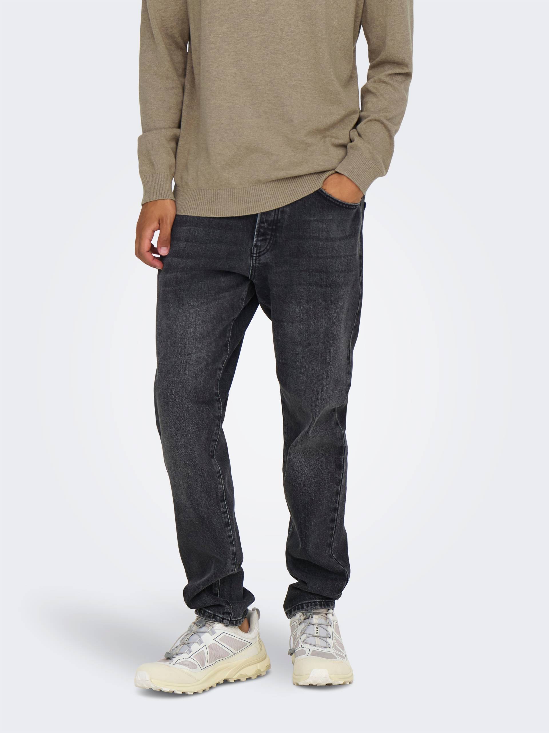 ONLY & SONS Relax-fit-Jeans »ONSYOKE TAPERED WB 7850 DOT DNM NOOS« ONLY & SONS Relax-fit-Jeans »ONSYOKE TAPERED WB 7850 DOT DNM NOOS« von ONLY & SONS