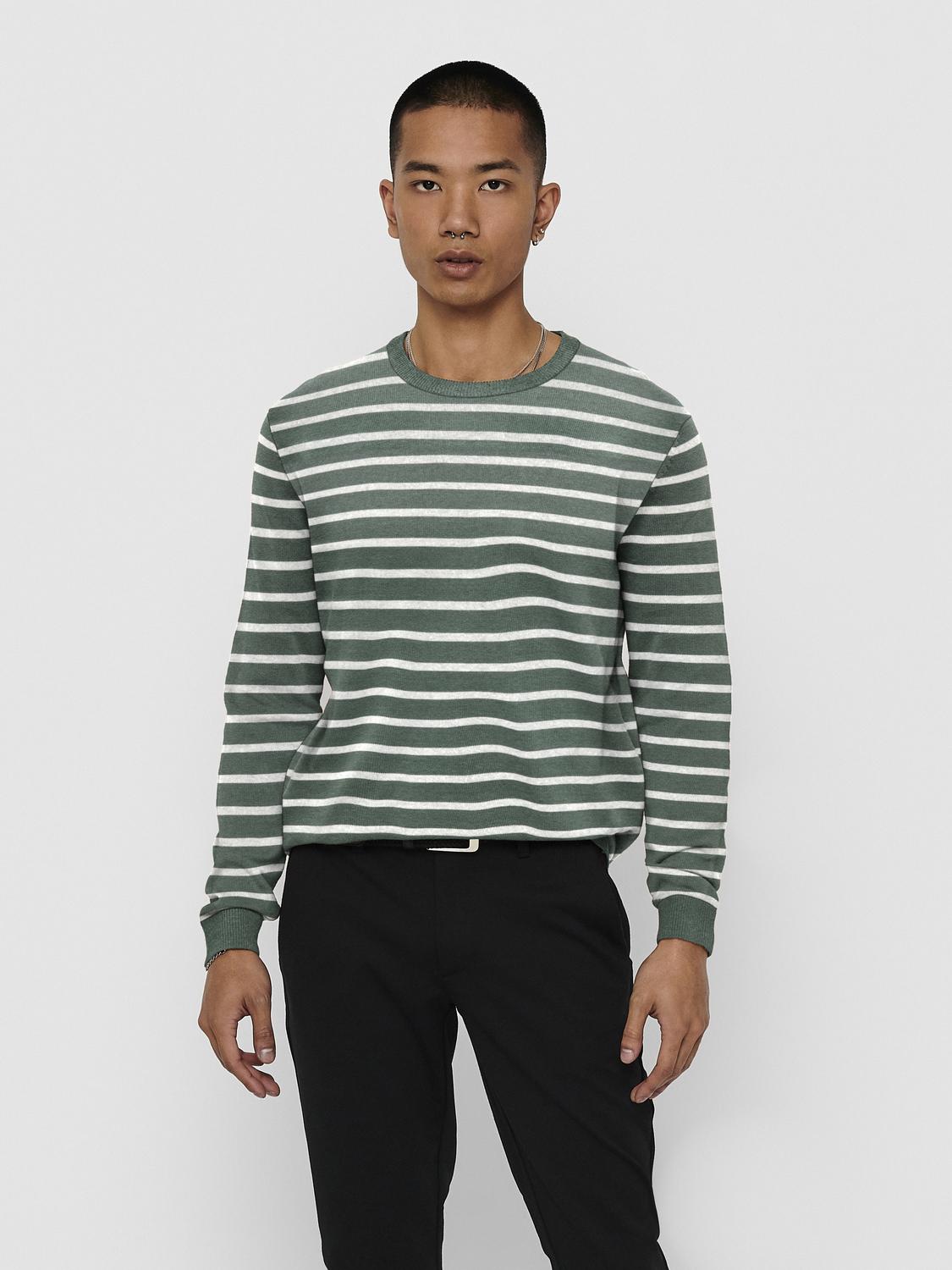 ONLY & SONS Rundhalspullover »ONSALEX 12 SOLID CREW NECK KNIT« von ONLY & SONS