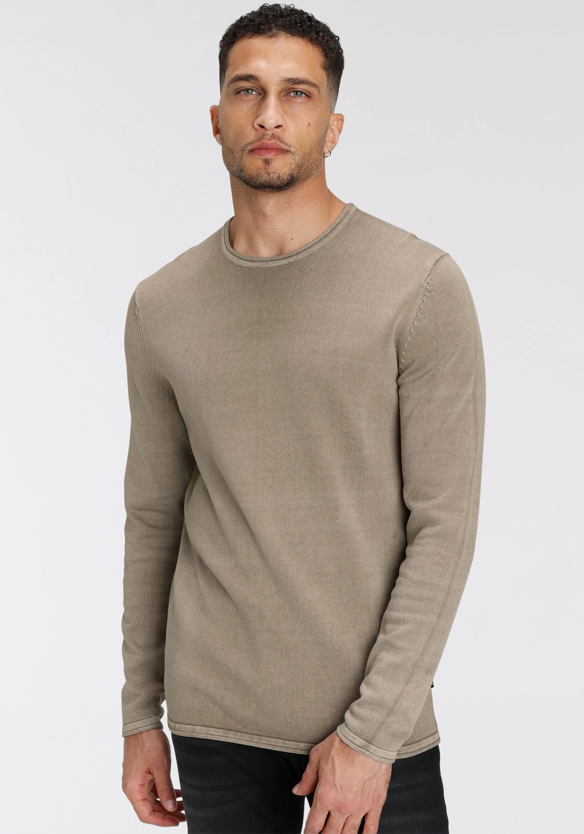 ONLY & SONS Rundhalspullover »OS WASH CREW KNIT CS« von ONLY & SONS