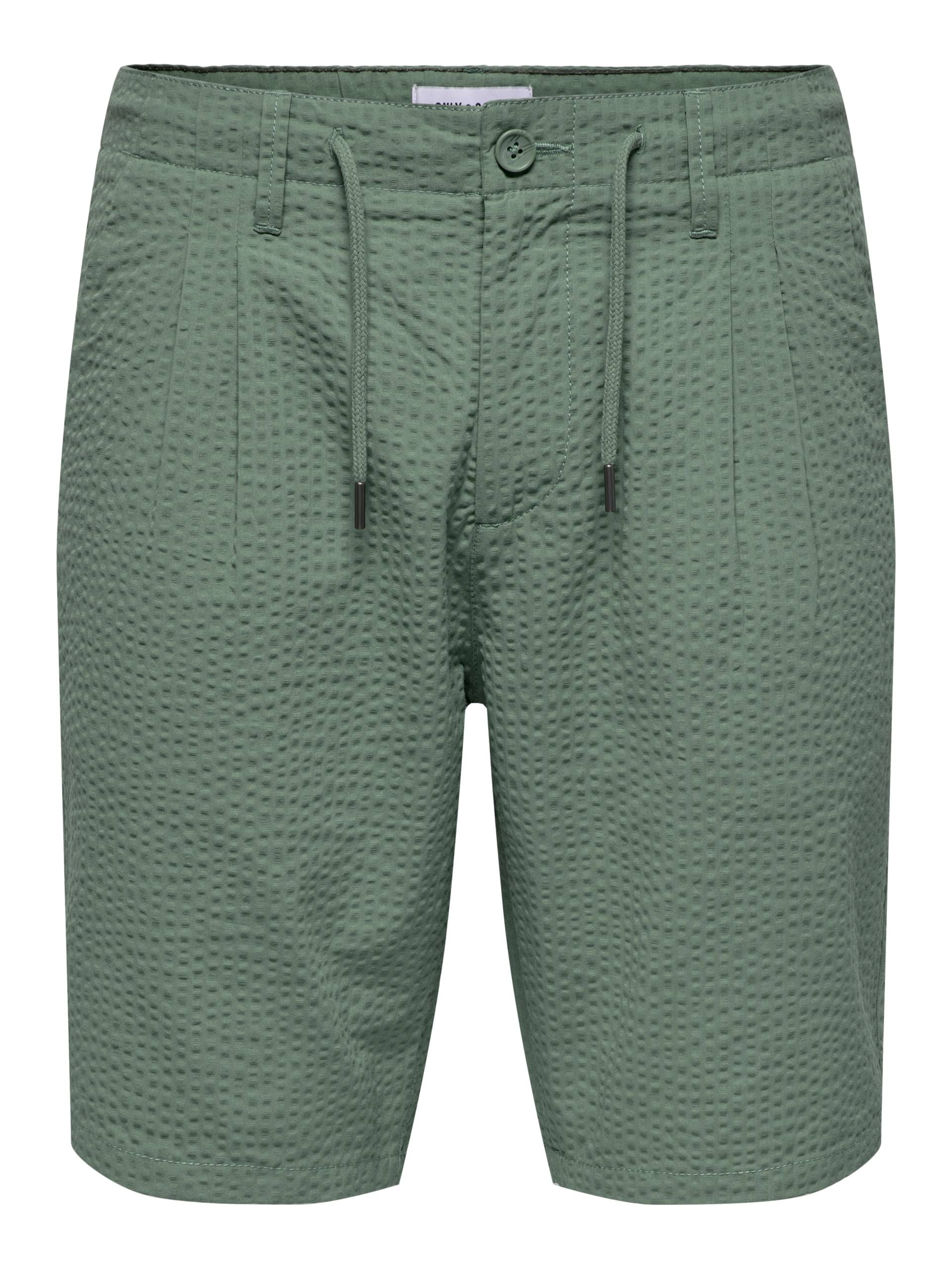 ONLY & SONS Shorts »ONSLEO LIFE 0009 SEERSUCKER SHORTS NOOS« ONLY & SONS Shorts »ONSLEO LIFE 0009 SEERSUCKER SHORTS NOOS« von ONLY & SONS
