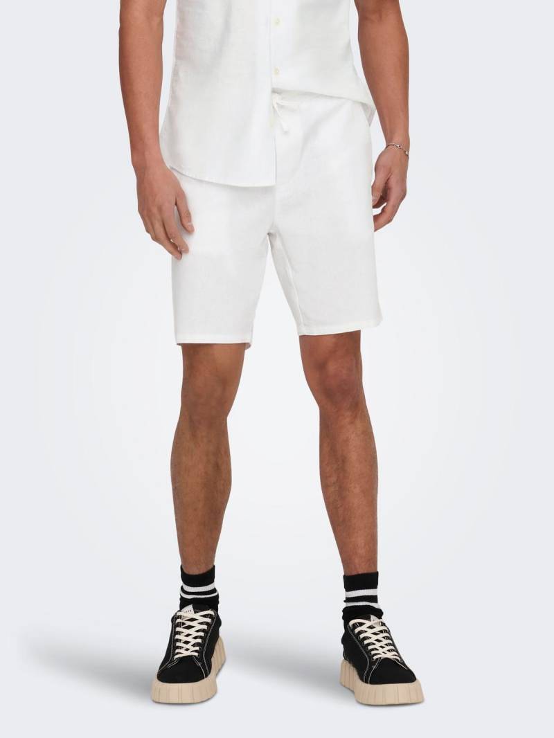 ONLY & SONS Shorts »ONSLINUS 0007 COT LIN SHORTS NOOS« von ONLY & SONS