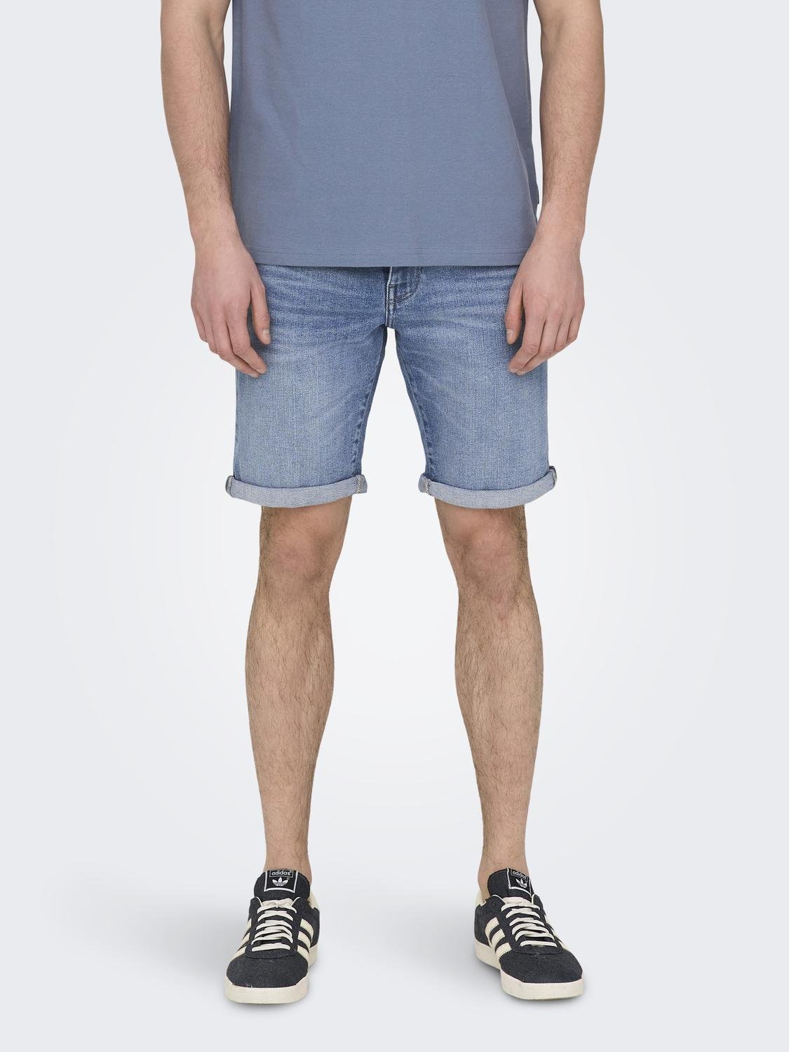 ONLY & SONS Shorts »ONSPLY MBD 8772 TAI DNM SHORTS NOOS« von ONLY & SONS