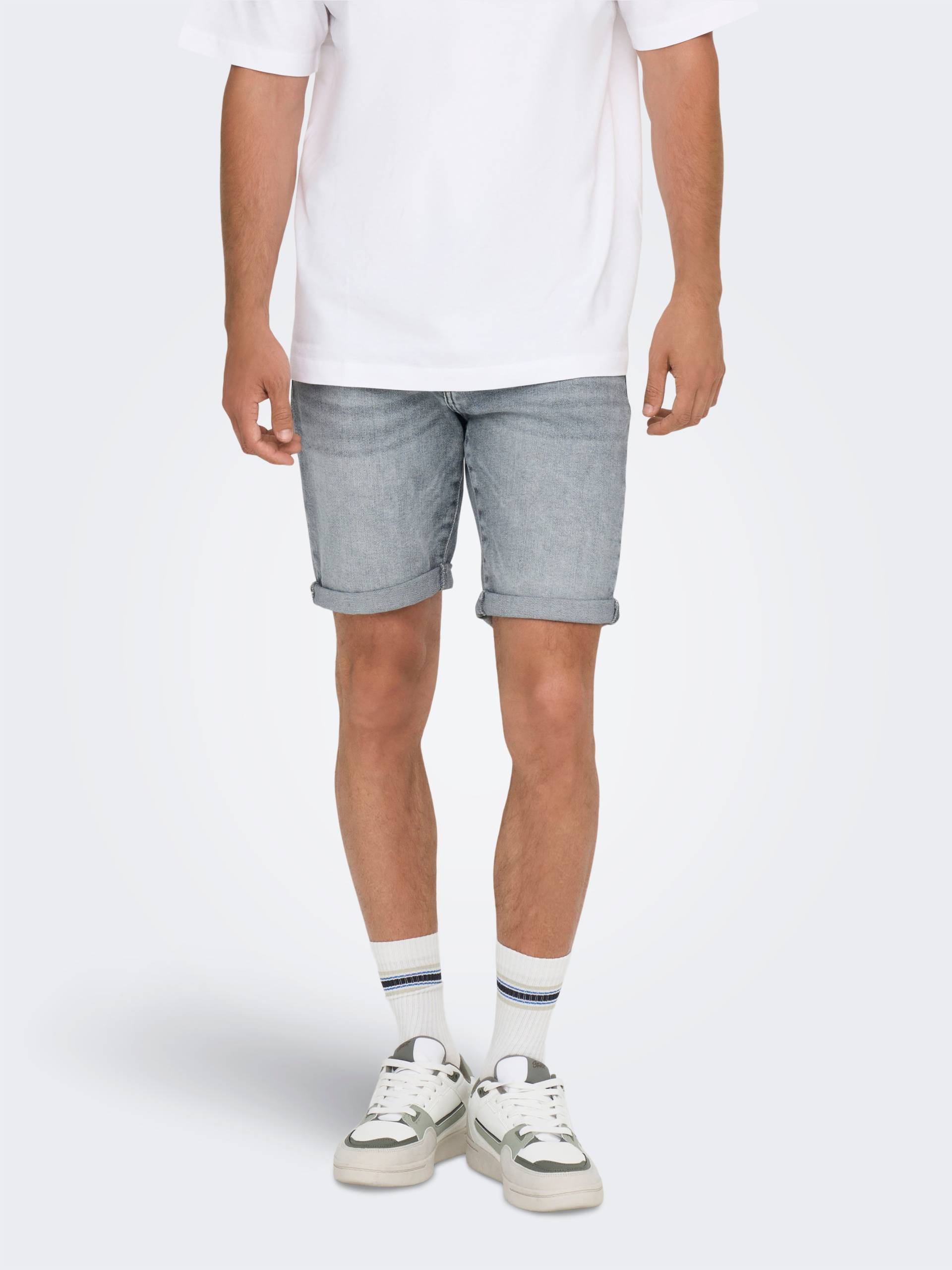 ONLY & SONS Shorts »ONSPLY MBD 8772 TAI DNM SHORTS NOOS« von ONLY & SONS