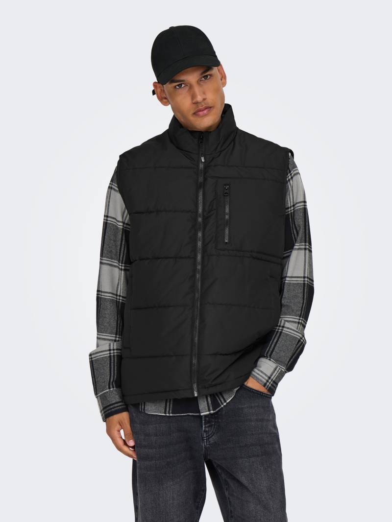 ONLY & SONS Steppweste »ONSJAKE QUILTED VEST OTW« von ONLY & SONS