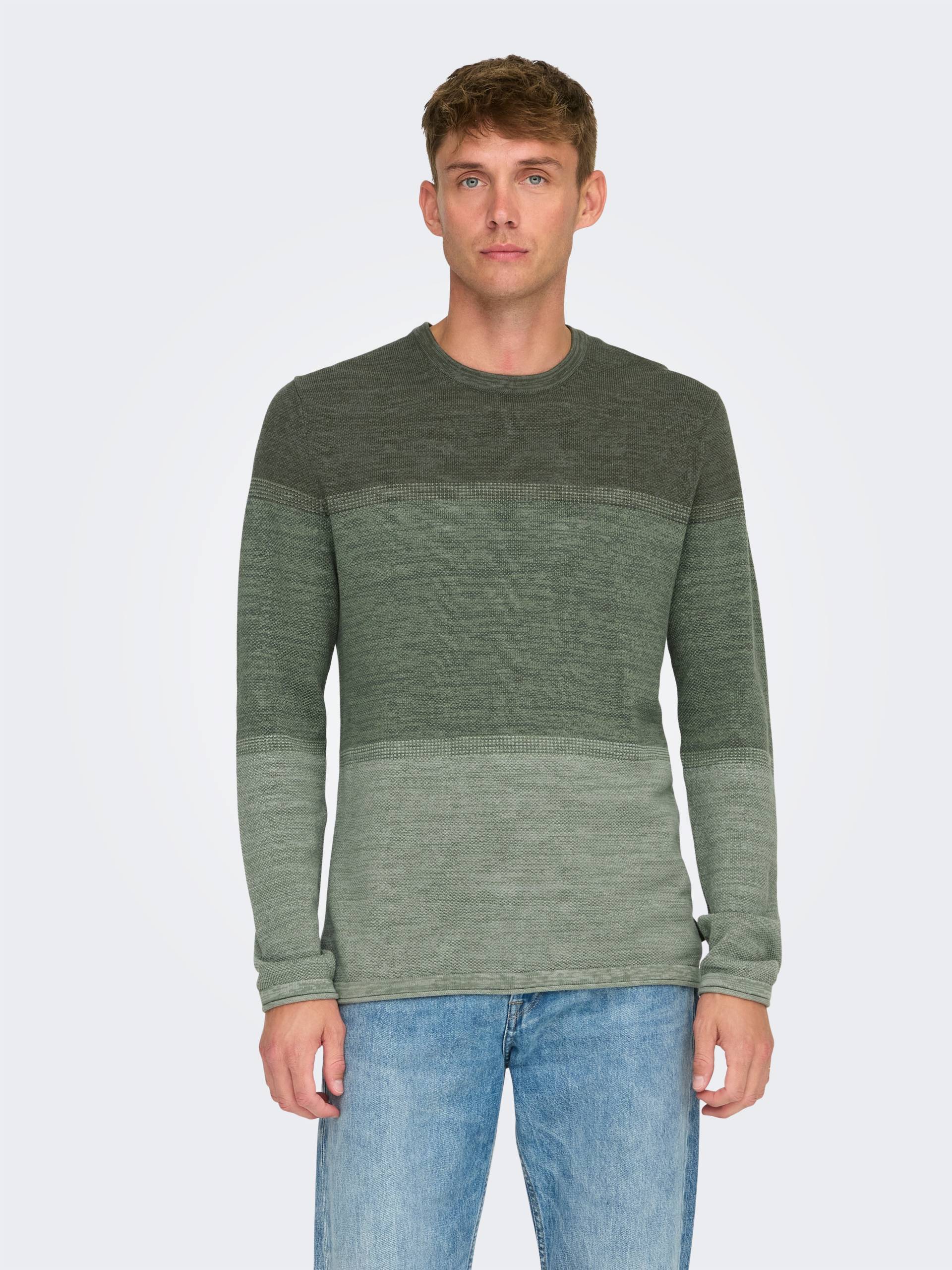 ONLY & SONS Strickpullover »ONSFELIX REG 12 CREW KNIT NOOS« von ONLY & SONS