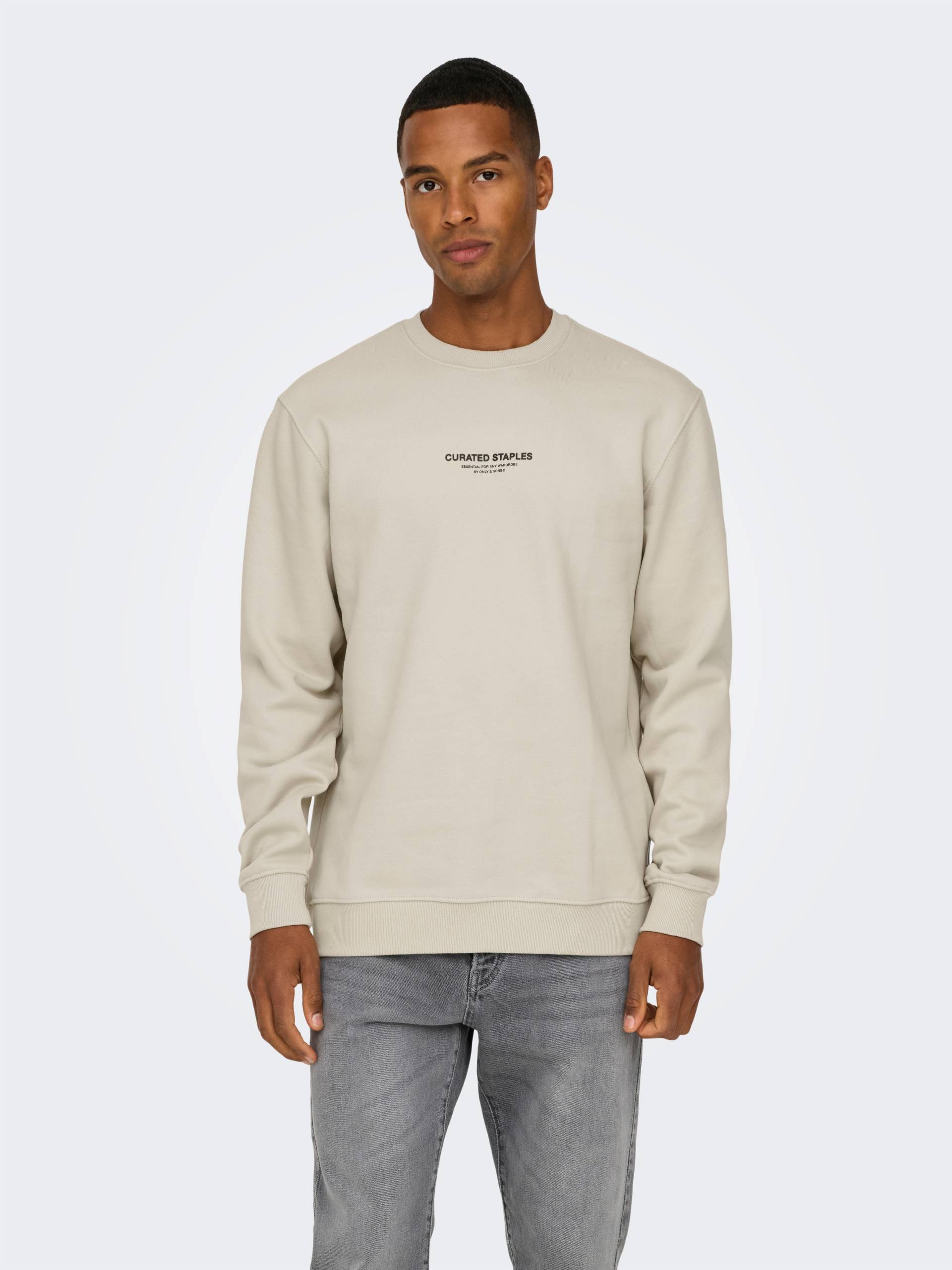 ONLY & SONS Sweatshirt »ONSCURATED REG CREW NECK SWEAT« von ONLY & SONS