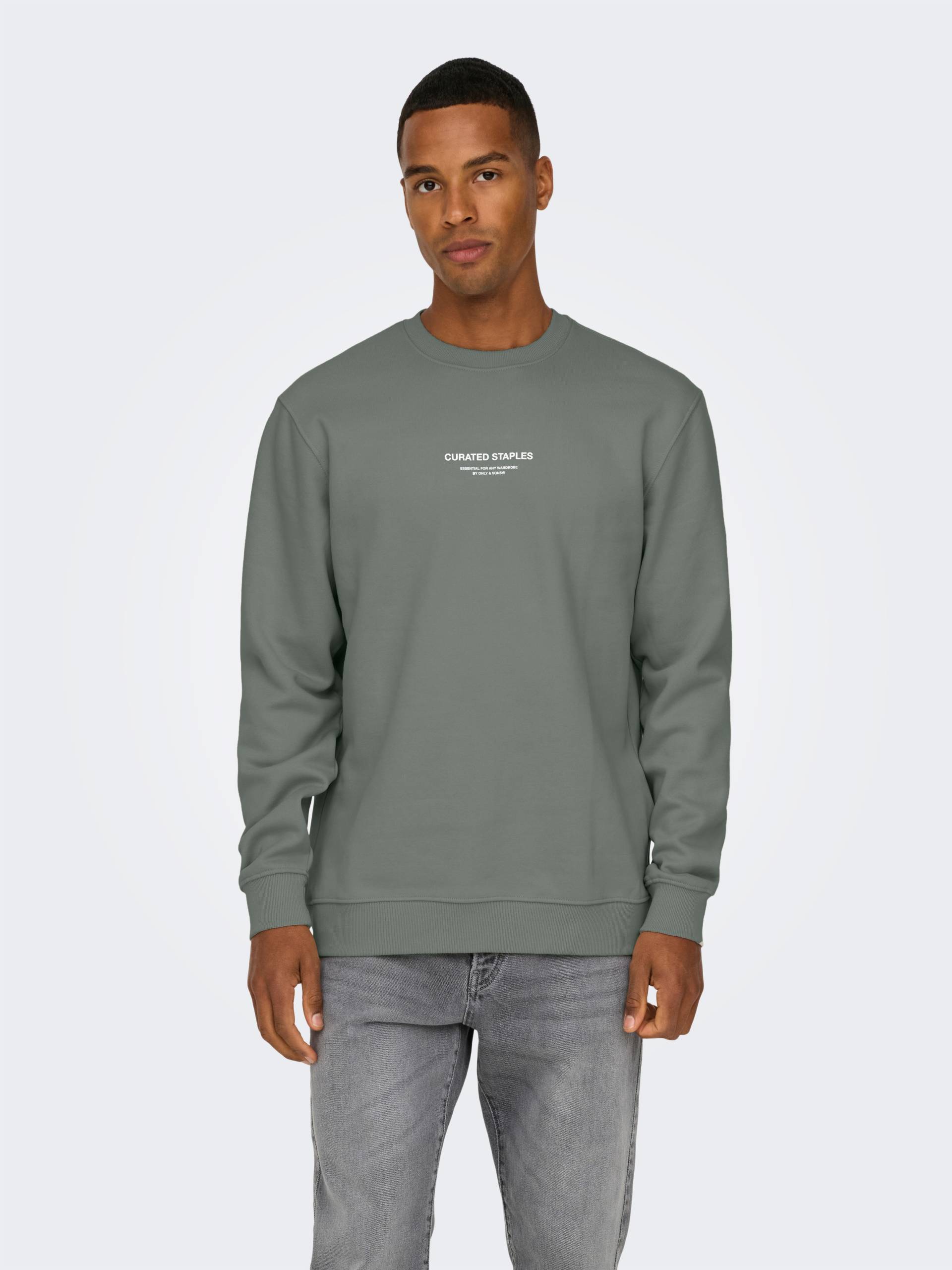 ONLY & SONS Sweatshirt »ONSCURATED REG CREW NECK SWEAT« ONLY & SONS Sweatshirt »ONSCURATED REG CREW NECK SWEAT« von ONLY & SONS