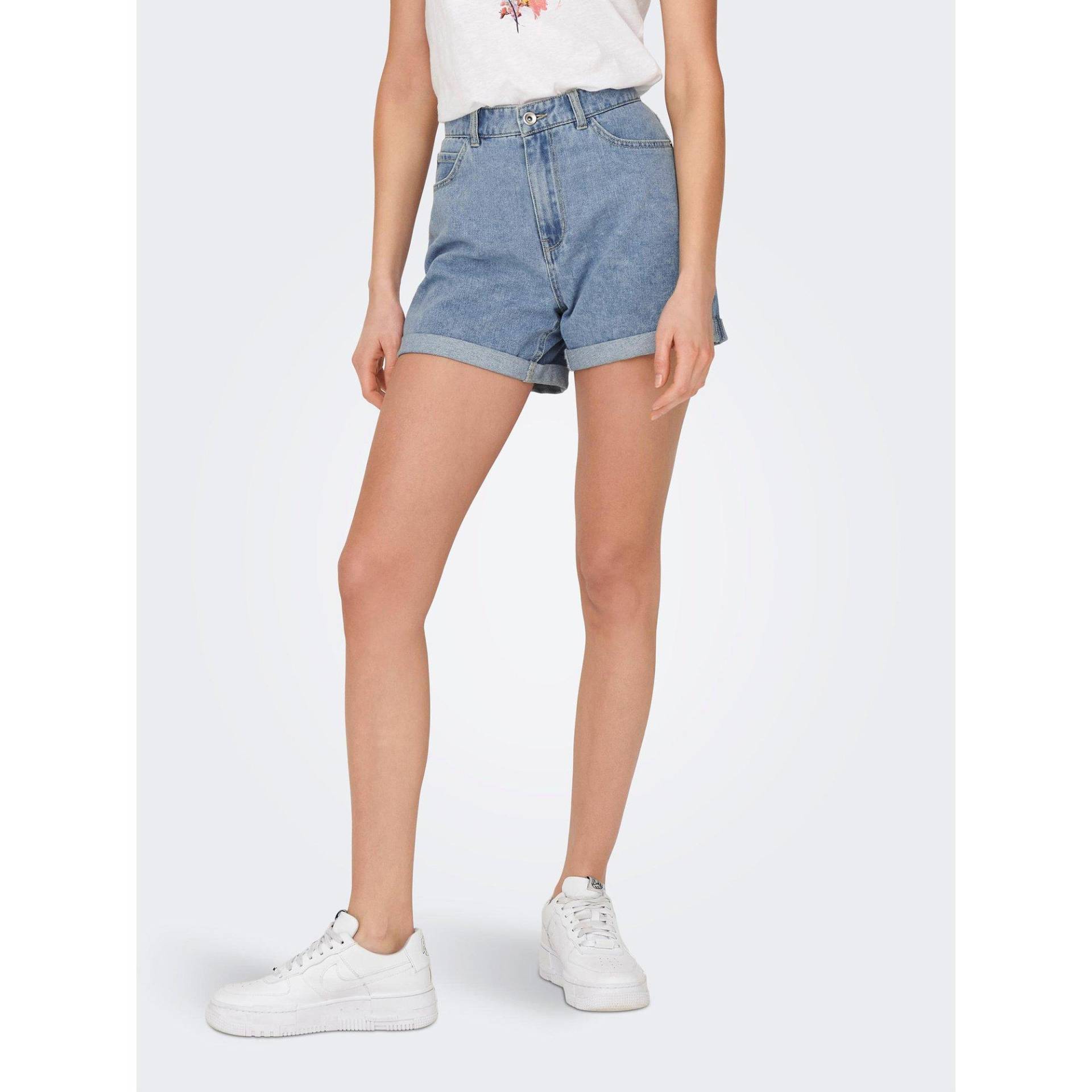 Only - Shorts, für Damen, Hellblau, Größe S von Only