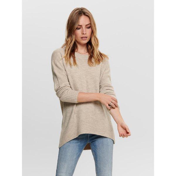 Only - Pullover, für Damen, Beige, Größe XS von Only