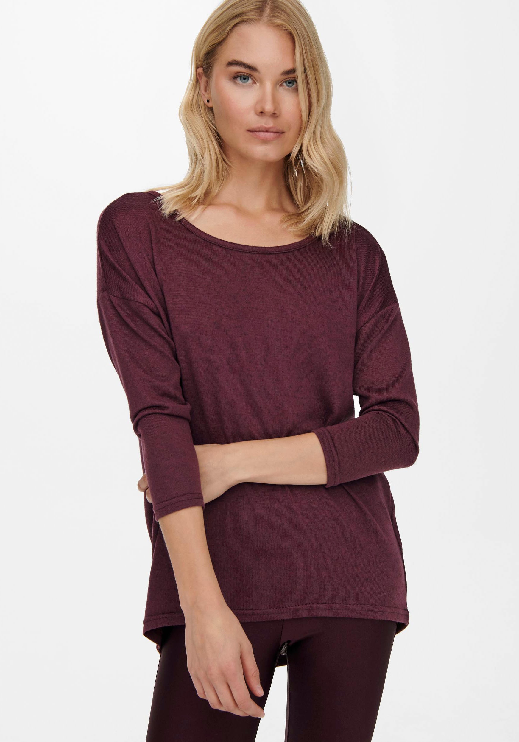 ONLY 3/4-Arm-Shirt »ONLELCOS 4/5 SOLID TOP« von ONLY