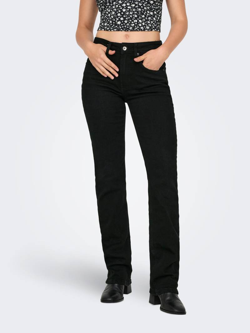 ONLY 5-Pocket-Jeans »ONLEVERLY MW SWEET FLARED DNM CRO563« von ONLY