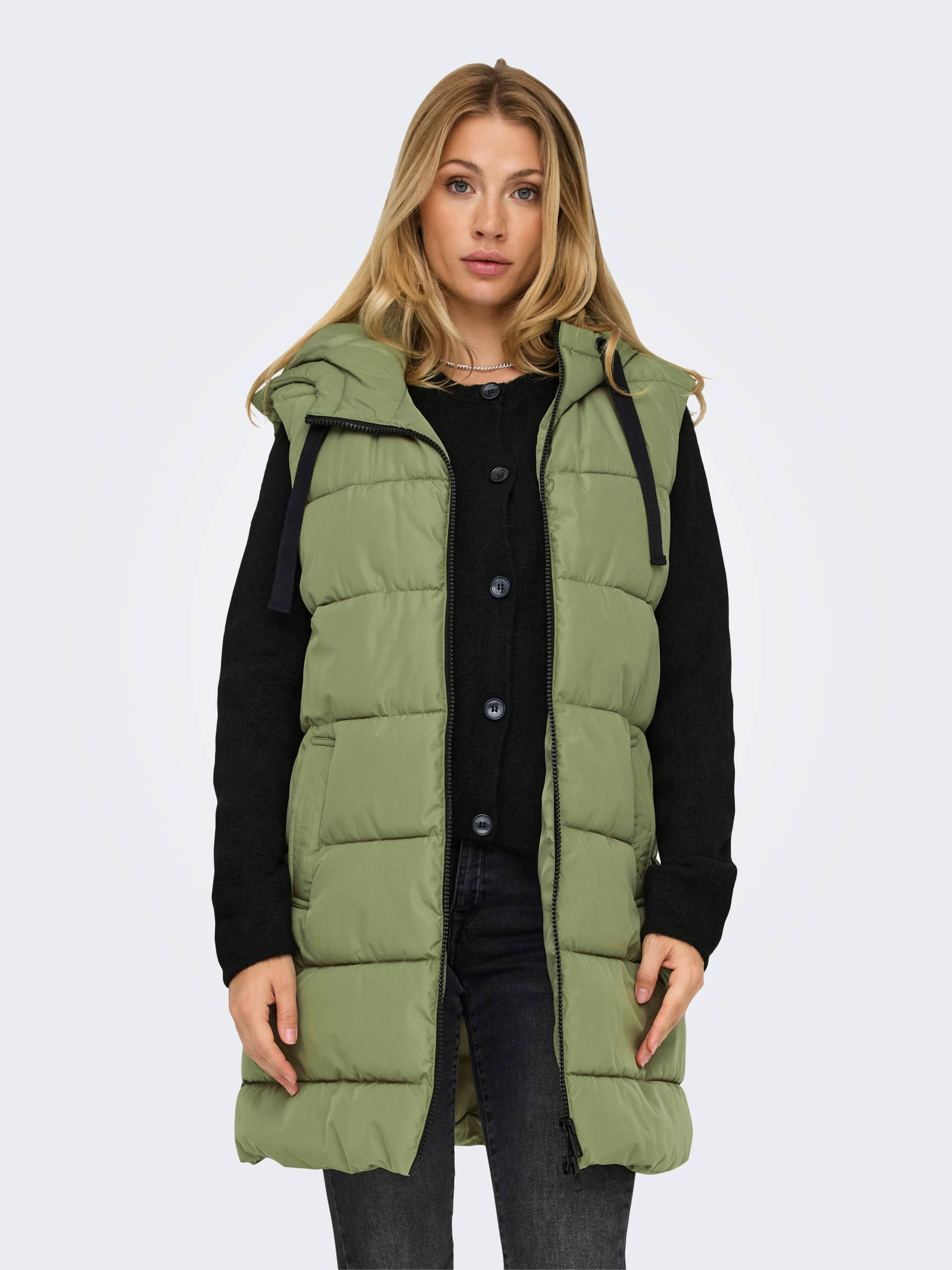 ONLY Anzugweste »ONLCLAIR PUFFER HOOD WAISTCOAT OTW CC« von ONLY