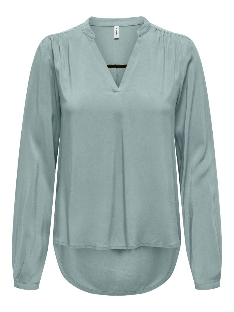 ONLY Blusenshirt »ONLNOVA LIFE VIS L/S JOSIE TOP SOLID« von ONLY