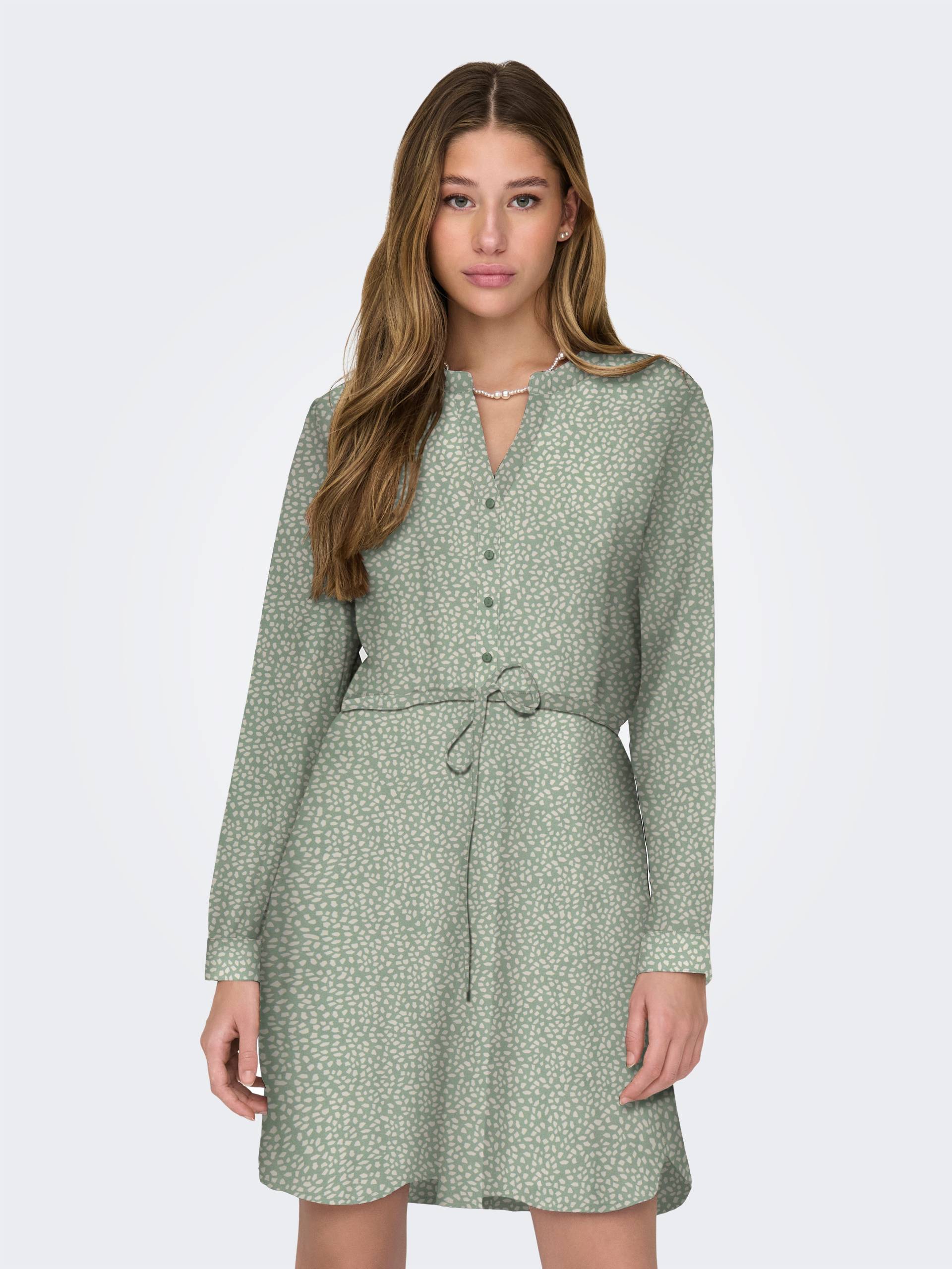 ONLY Druckkleid »ONLCORY L/S V-NECK TUNIC« ONLY Druckkleid »ONLCORY L/S V-NECK TUNIC« von ONLY