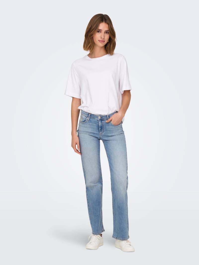 ONLY Gerade Jeans »ONLBLUSH MID STRAIGHT DNM TAI467 NOOS« von ONLY