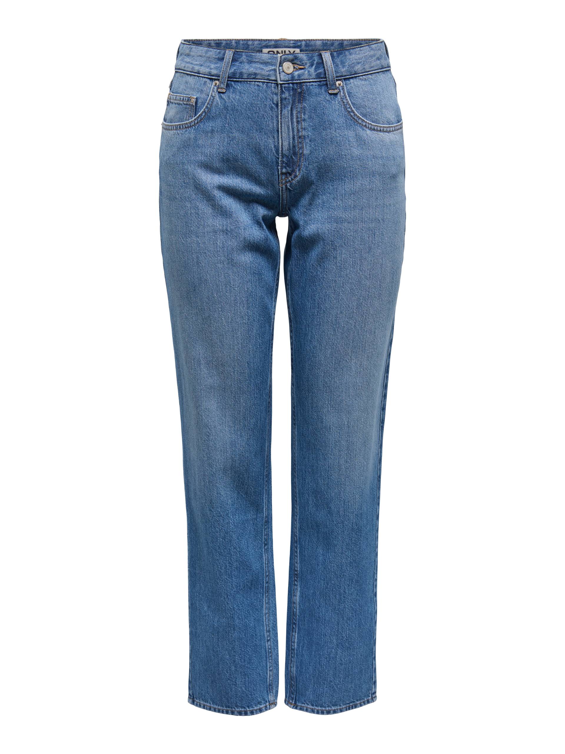 ONLY Gerade Jeans »ONLLUMI MW MOM STRAIGHT DNM PIM920 NOOS« ONLY Gerade Jeans »ONLLUMI MW MOM STRAIGHT DNM PIM920 NOOS« von ONLY