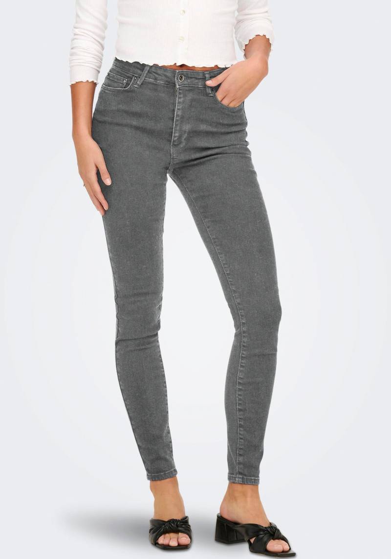 ONLY High-waist-Jeans »ONLICONIC HW SK LONG ANK DNM NOOS« von ONLY