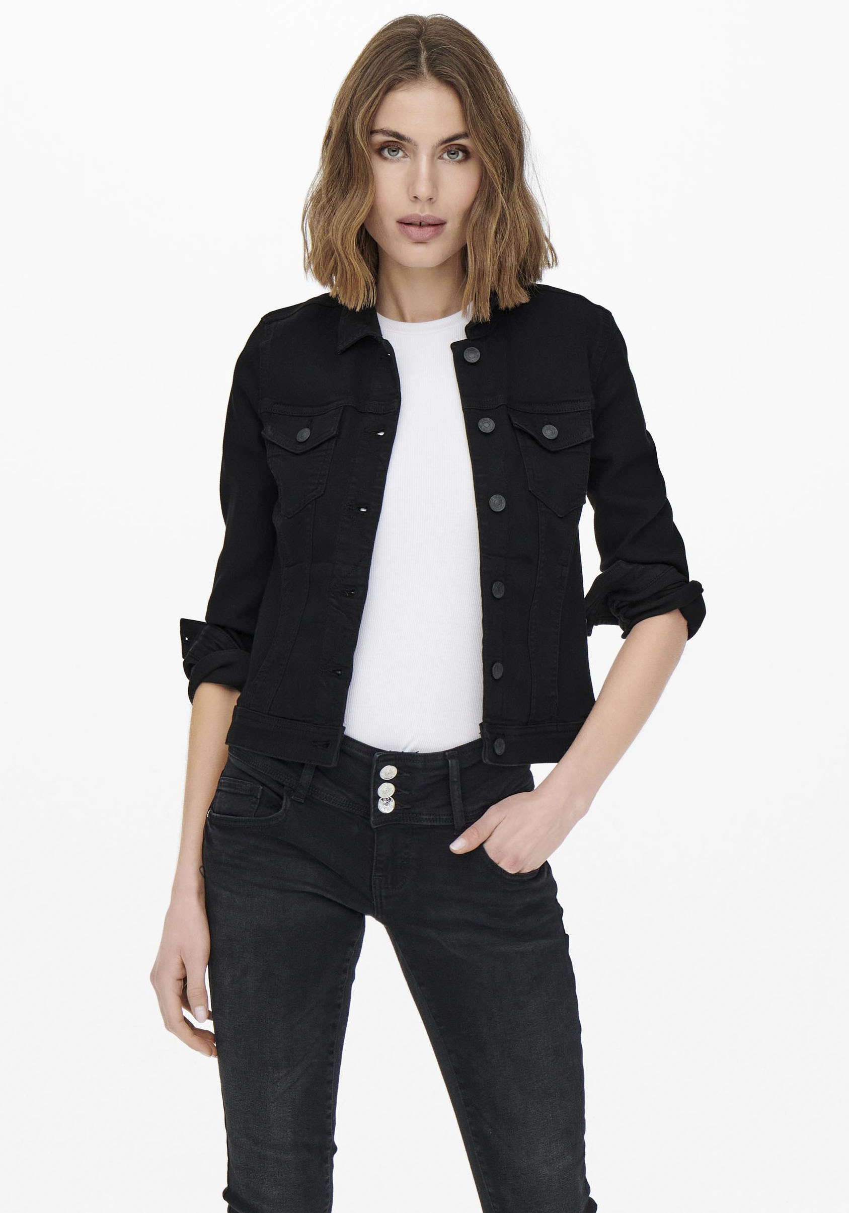 ONLY Jeansjacke »ONLWONDER DNM JACKET NOOS« von ONLY