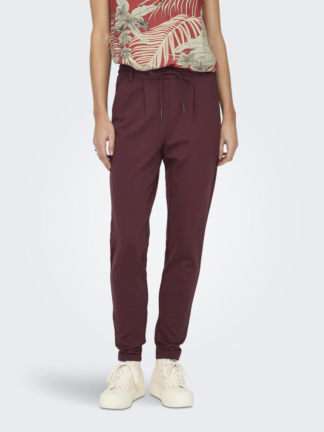 ONLY Jogger Pants »ONLPOPTRASH LIFE EASY COL PANT PNT NOOS«, bequeme Form mit elastischem Bund und Kordelzug ONLY Jogger Pants »ONLPOPTRASH LIFE EASY COL PANT PNT NOOS«, bequeme Form mit elastischem Bund und Kordelzug von ONLY
