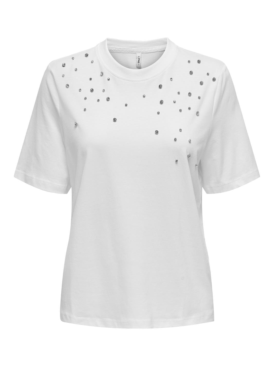 ONLY Kurzarmshirt »ONLJULIA LIFE S/S TOP BOX JRS« von ONLY