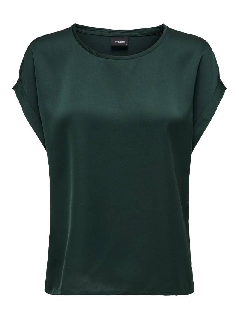 ONLY Kurzarmshirt »ONLLIEKE S/S SATIN MIX TOP WVN NOOS« von ONLY